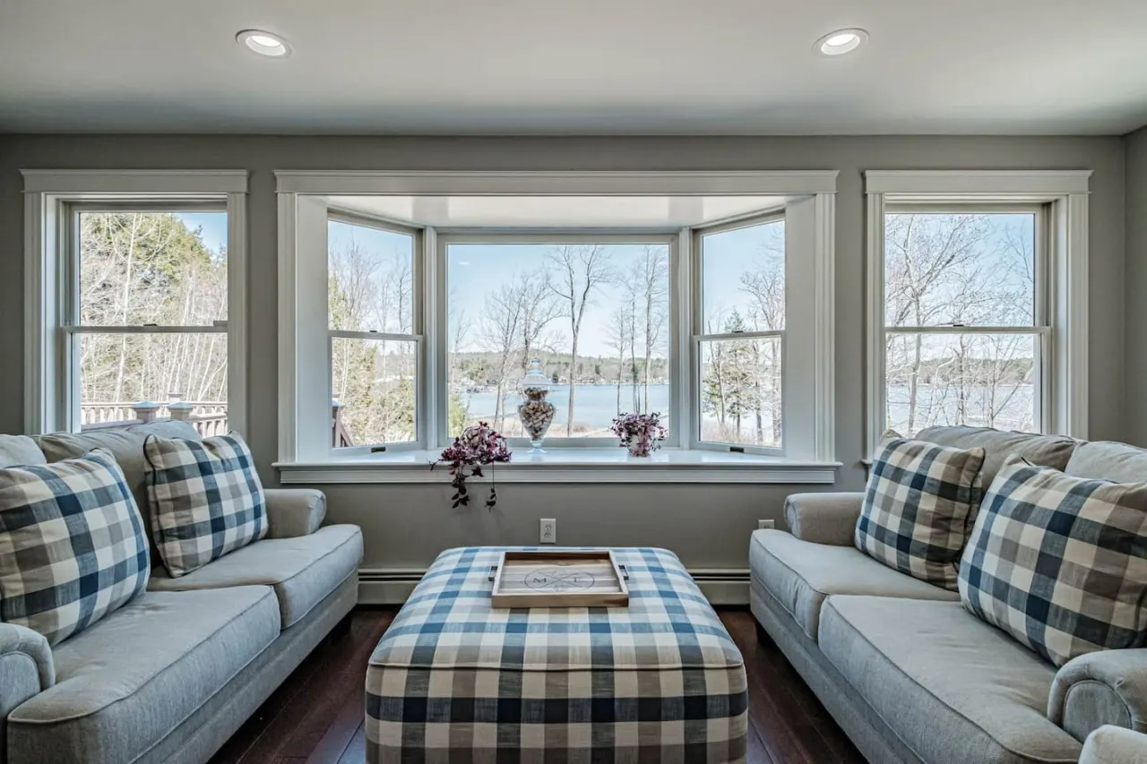 Point Overlook- Stunning Sebago Lake House w. Game Room & Dock 19