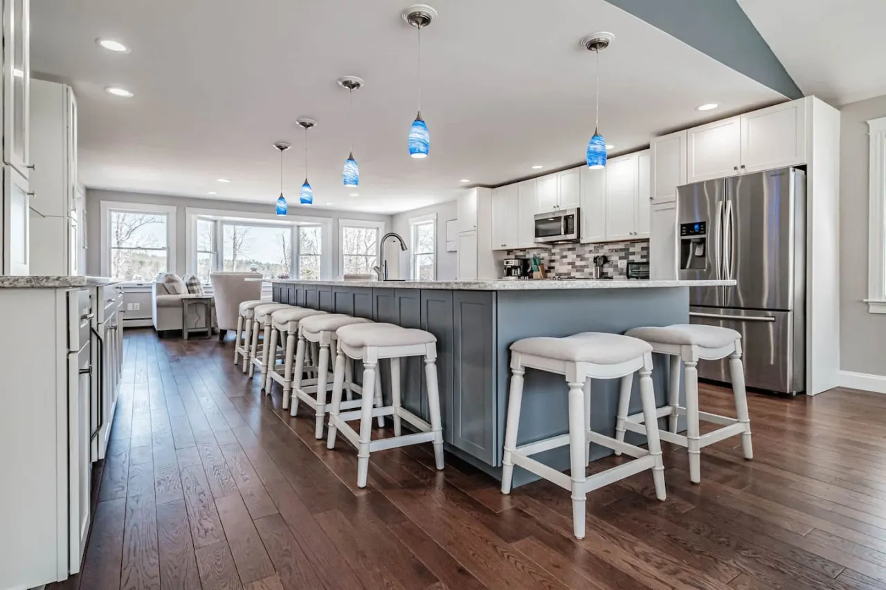 Point Overlook- Stunning Sebago Lake House w. Game Room & Dock 3