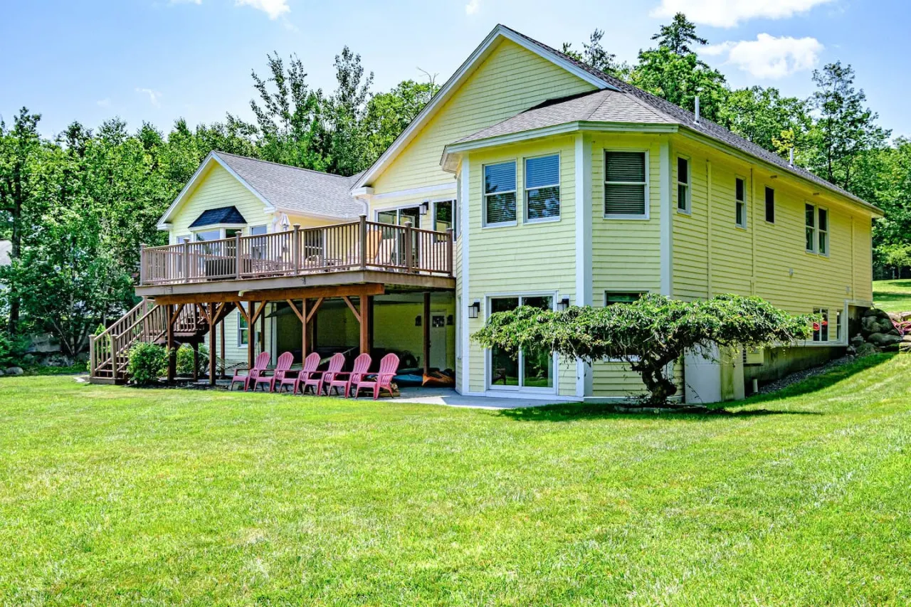 Point Overlook- Stunning Sebago Lake House w. Game Room & Dock 6