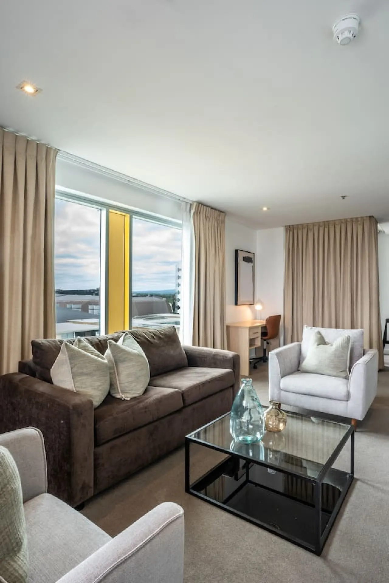 The North Star—Modern CBD Escape with Pool & Sauna 10