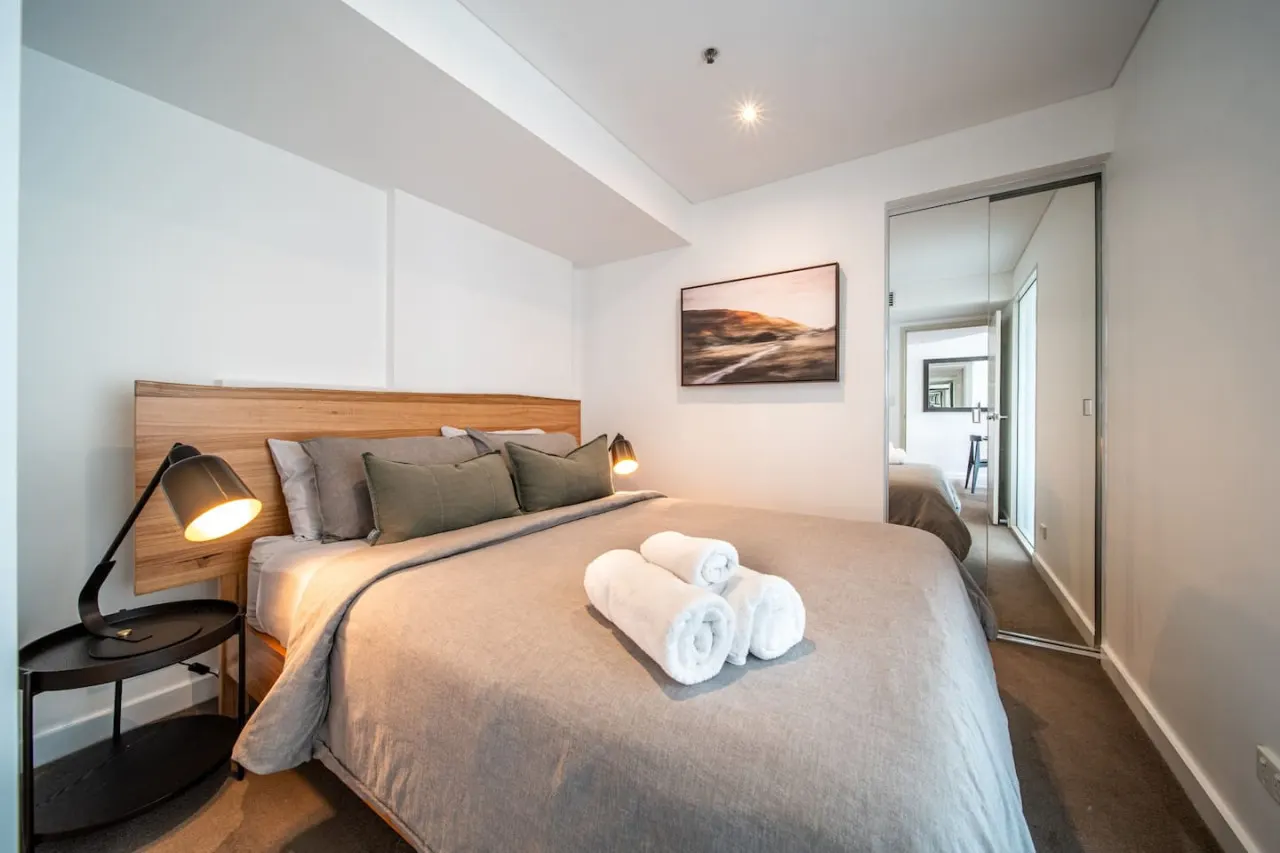 The North Star—Modern CBD Escape with Pool & Sauna 20