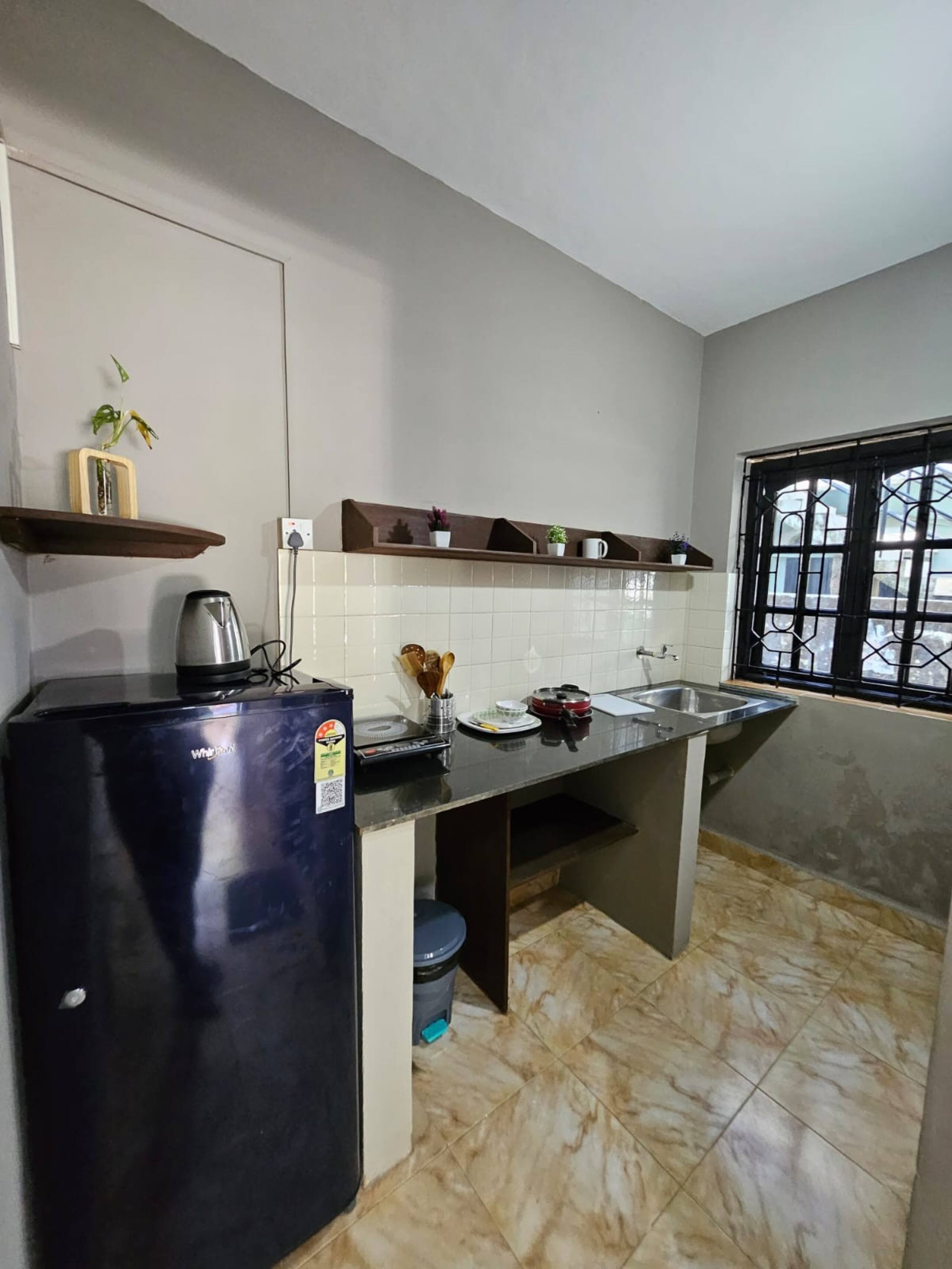 Villa 47|Spacious 1 BHK- B|Beach Side|Ac|Kitchen 7