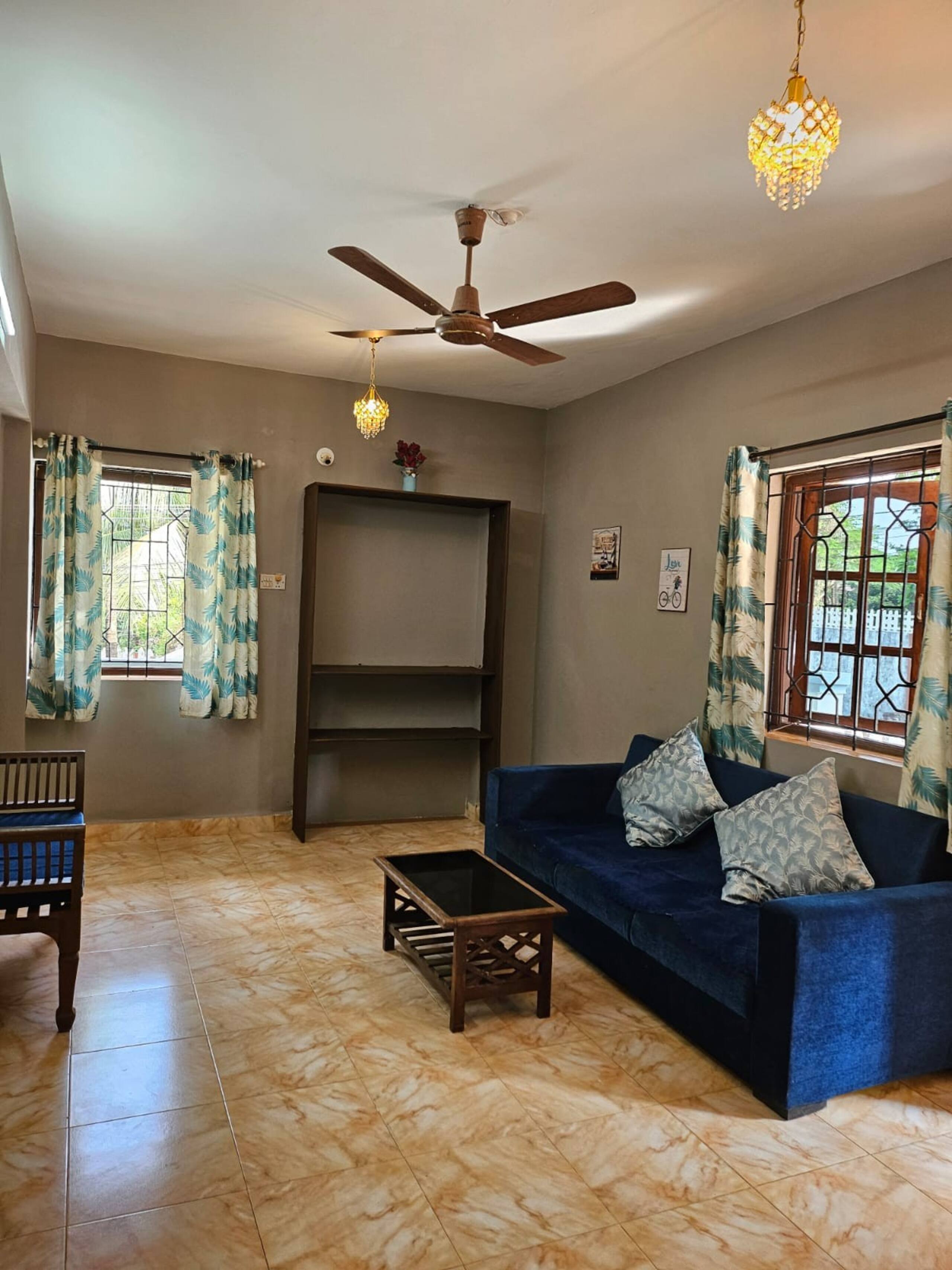 Villa 47|Spacious 1 BHK- B|Beach Side|Ac|Kitchen 6
