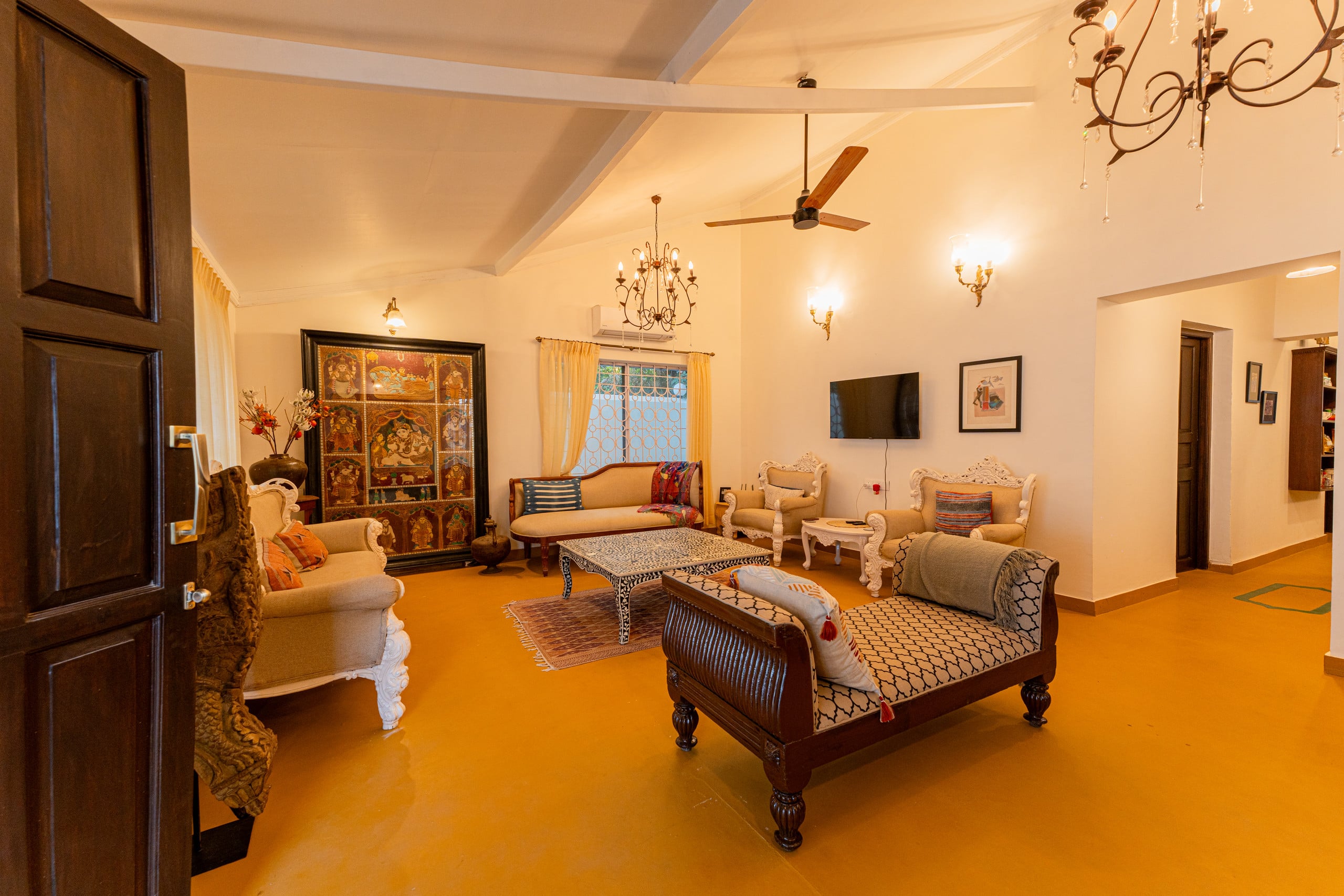 CasaCandolim|4BHK|POOL|B’Fast|Cook|BeachRoad 6