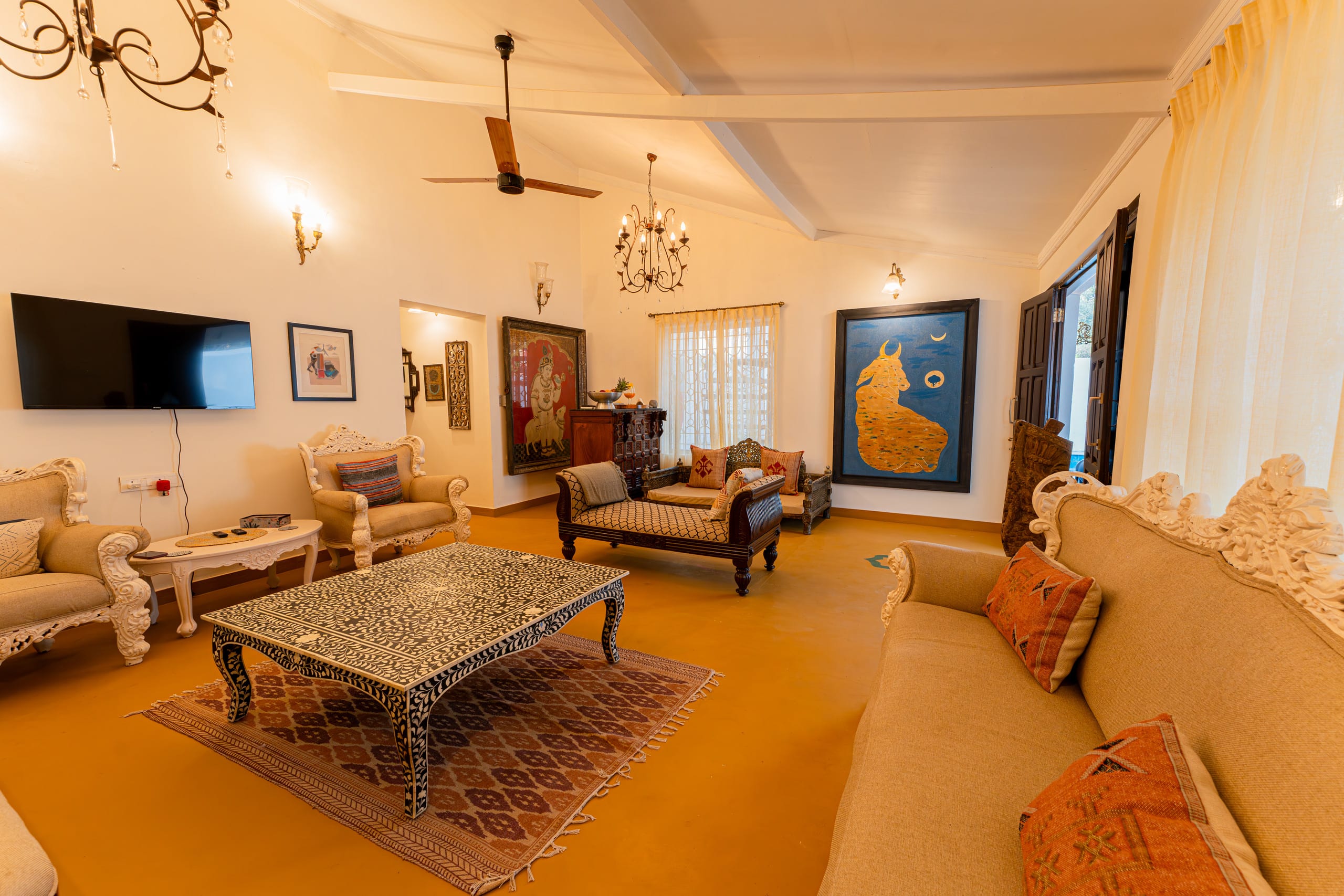 CasaCandolim|4BHK|POOL|B’Fast|Cook|BeachRoad 12