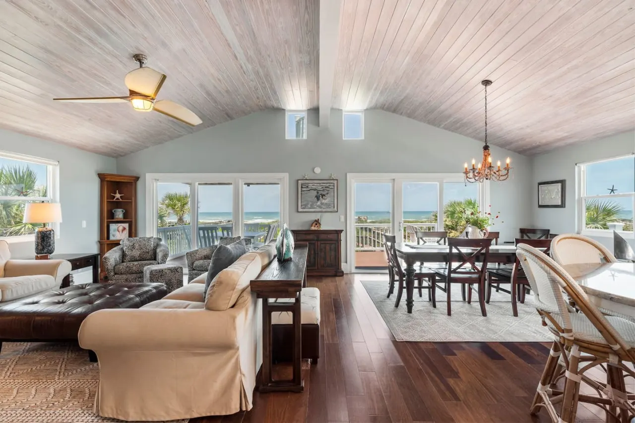 All Decked Out St Augustine Beachfront Ocean Views & Decks 7