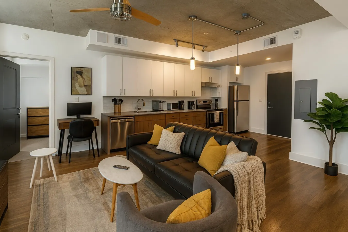 Trendy 3BR/3BA City Apt– Pool+Ping Pong 5F 9