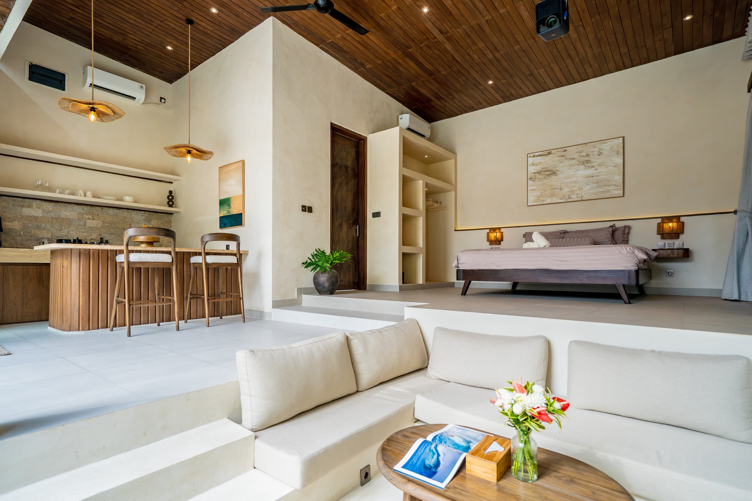 Private Pool Villa w/ Projector Near Thomas Beach 10