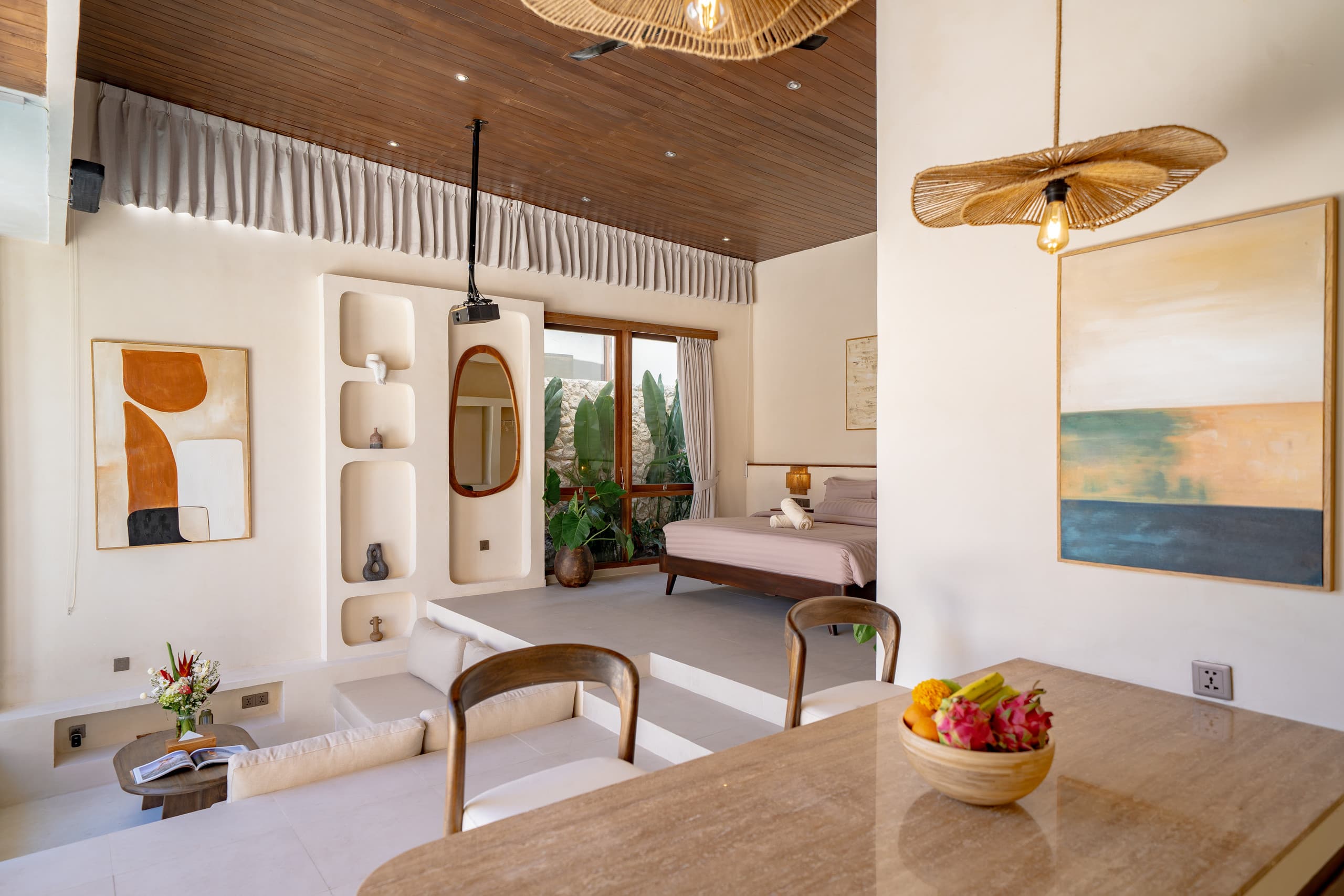 Private Pool Villa w/ Projector Near Thomas Beach 15