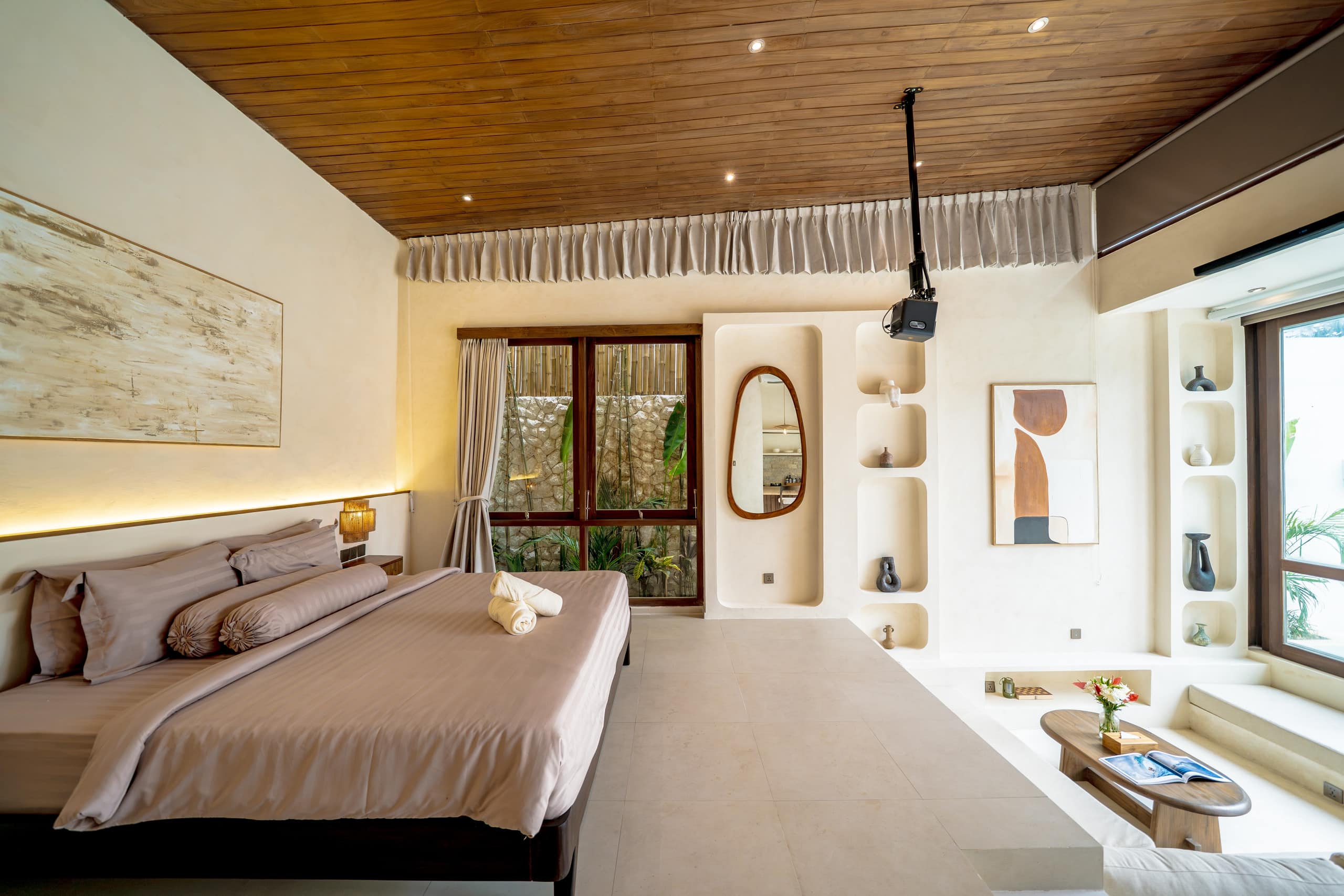 Private Pool Villa w/ Projector Near Thomas Beach 23