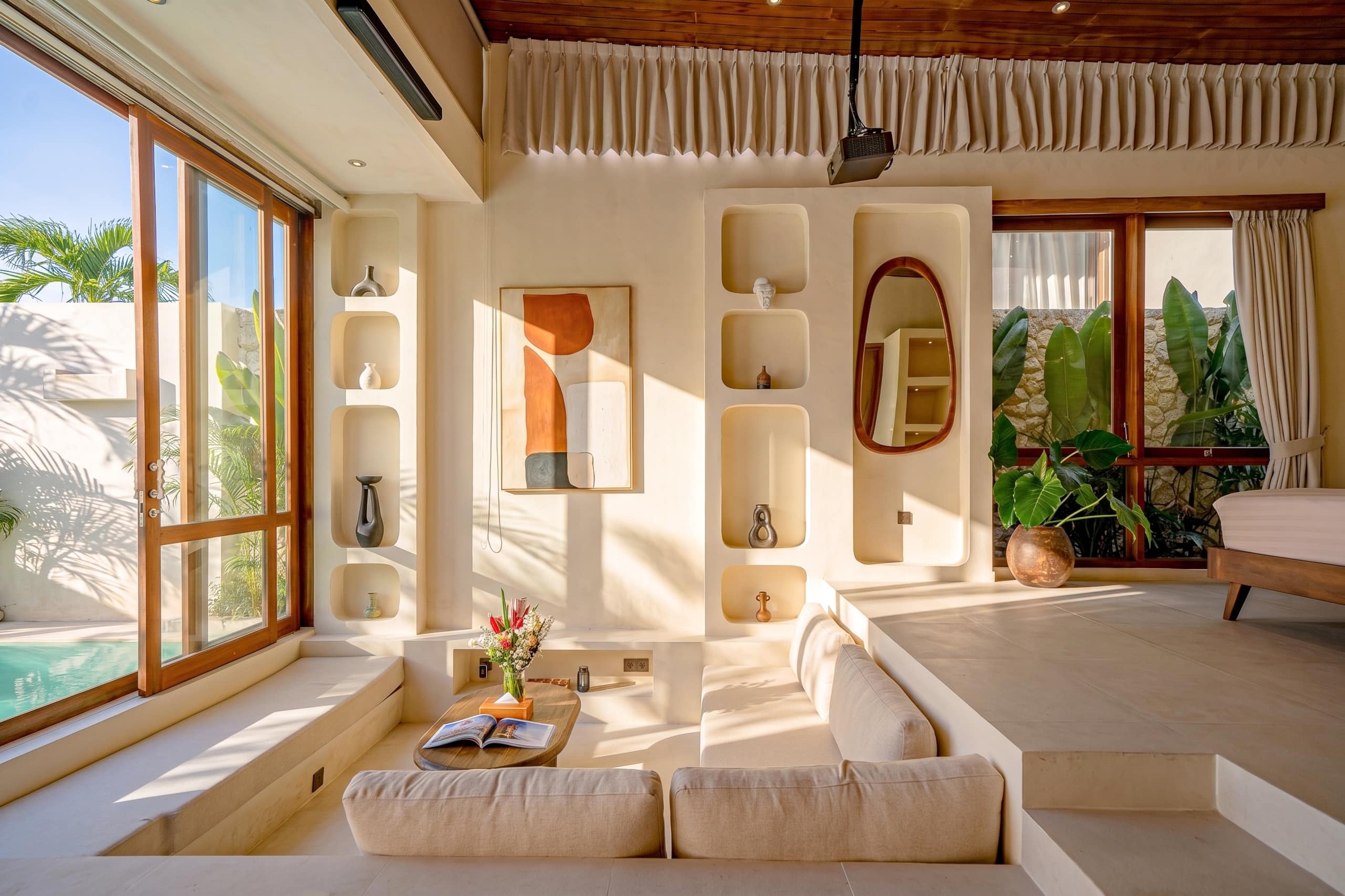 Private Pool Villa w/ Projector Near Thomas Beach 13