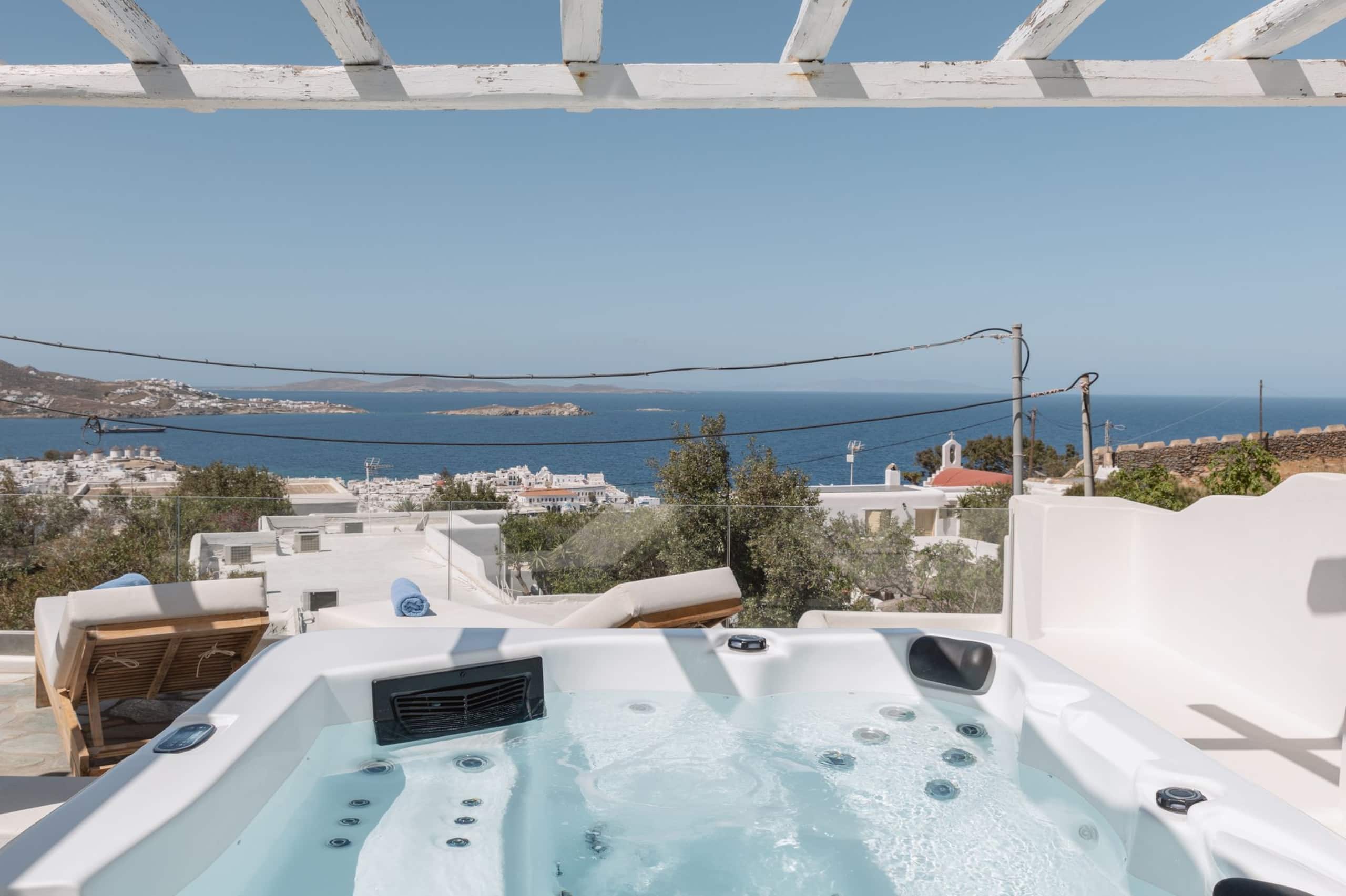 Mykonos Lagom 4 SeaViewApartment2bd-180SunsetBar! - Apartments for Rent in Mykonos, Greece — photo 2