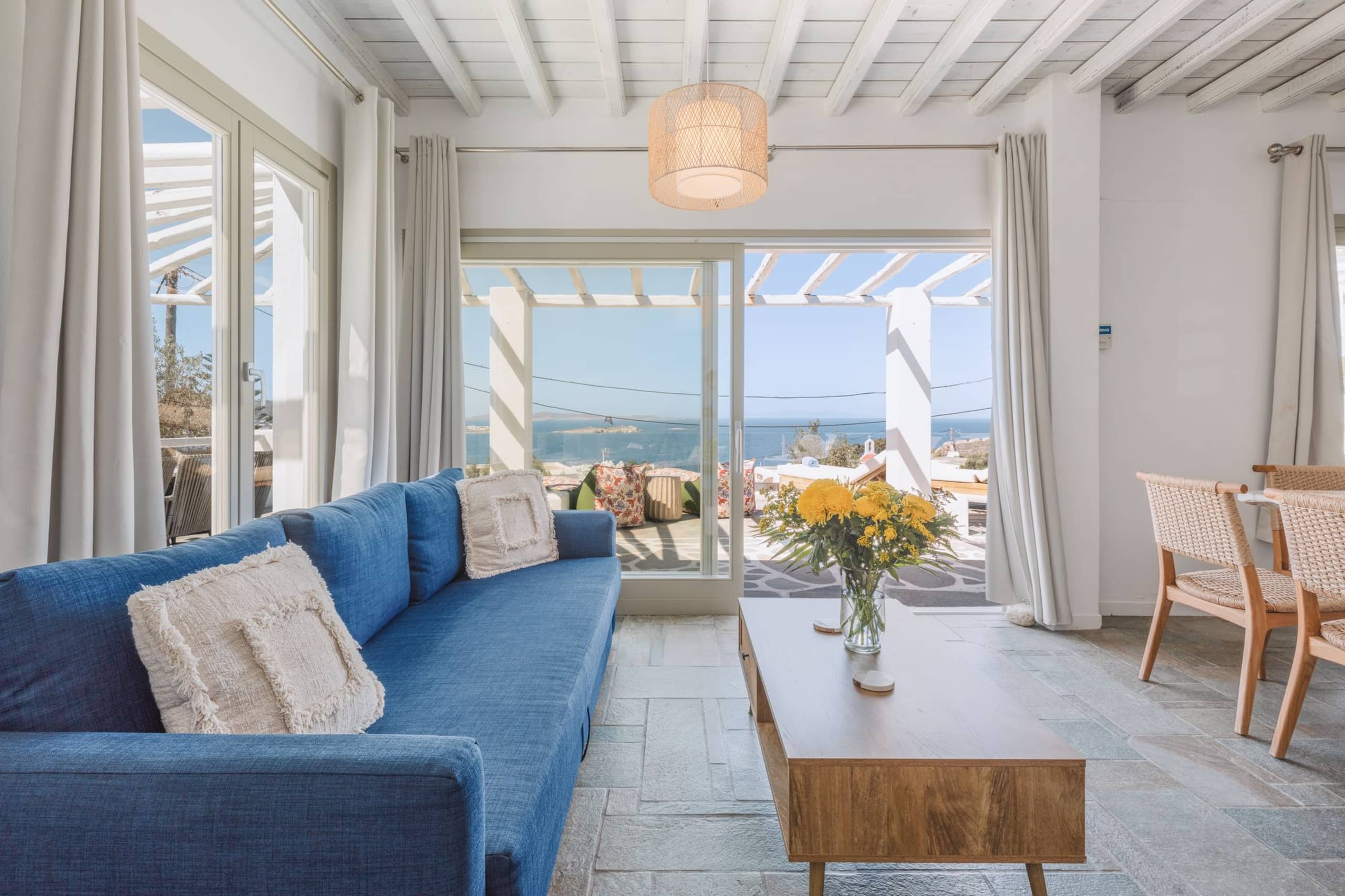 Mykonos Lagom 4 SeaViewApartment2bd-180SunsetBar! - Apartments for Rent in Mykonos, Greece — photo 4