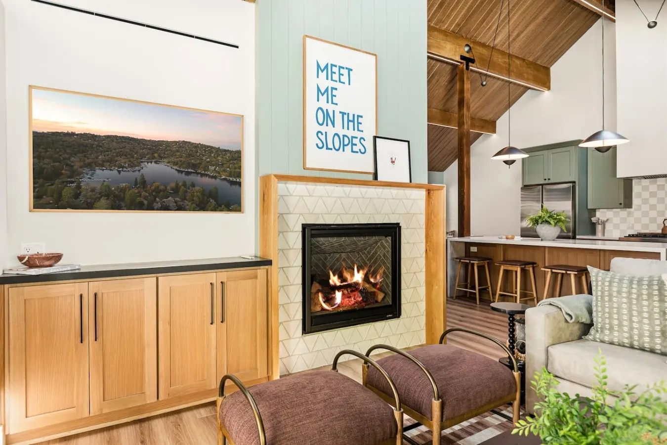 Slope & Cedar House | Hot tub, Steps 2 Snow Summit — photo 4