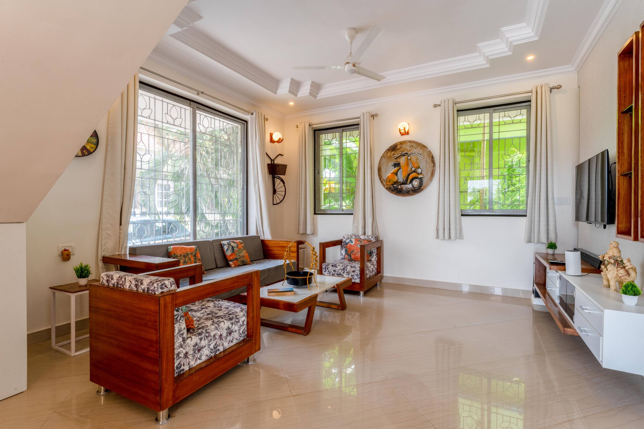 Coastal Vibes - 4 BHK | Field View | 1 km to beach 24
