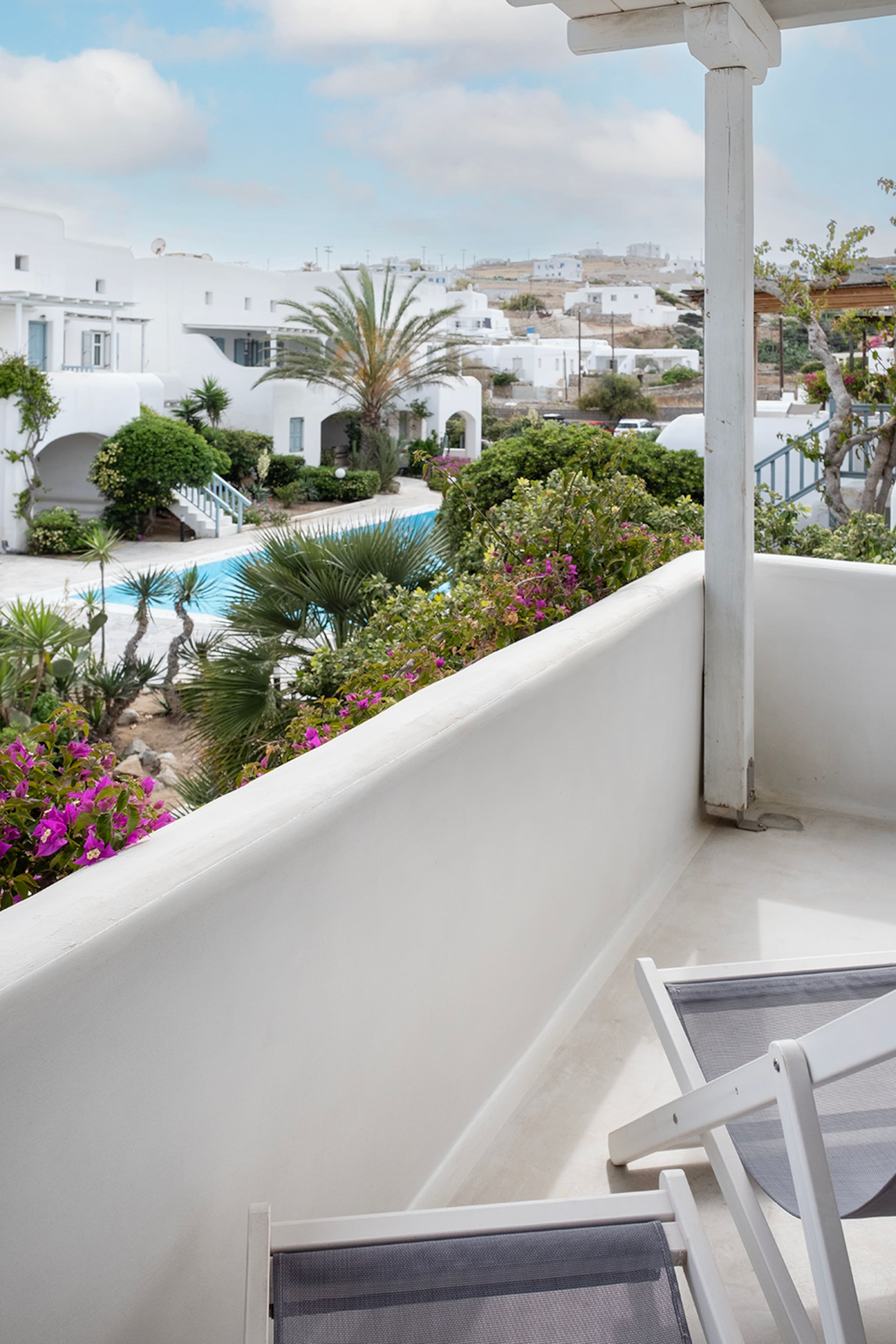 Mykonian Style Pool House 3 w Night Security Guard 30