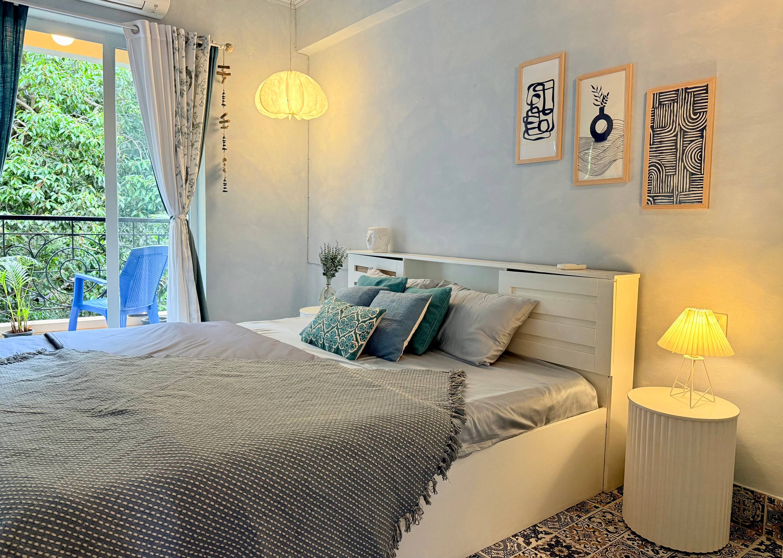 Pool & Hill View 2BHK | 8 min to Thalassa 31