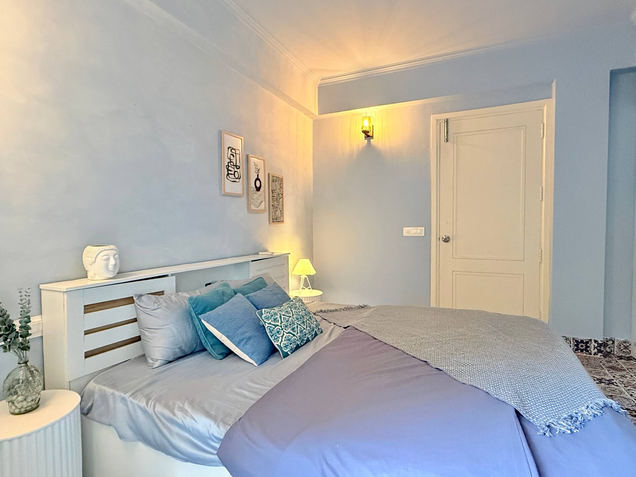 Pool & Hill View 2BHK | 8 min to Thalassa 29