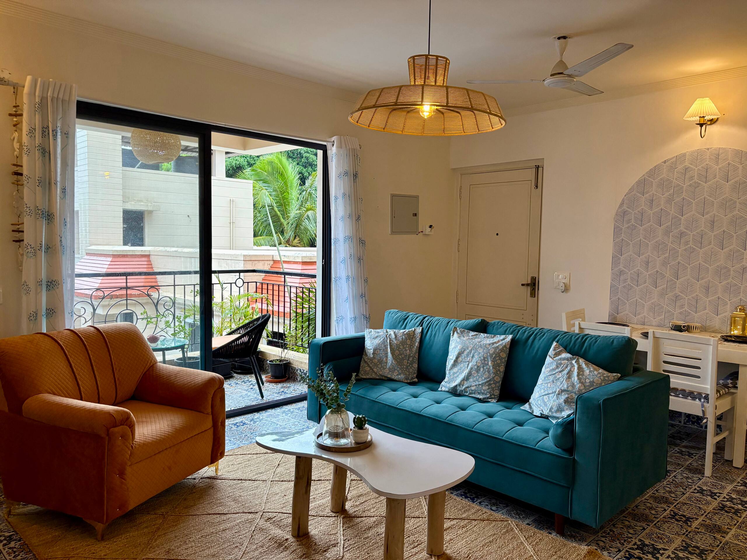 Pool & Hill View 2BHK | 8 min to Thalassa 9