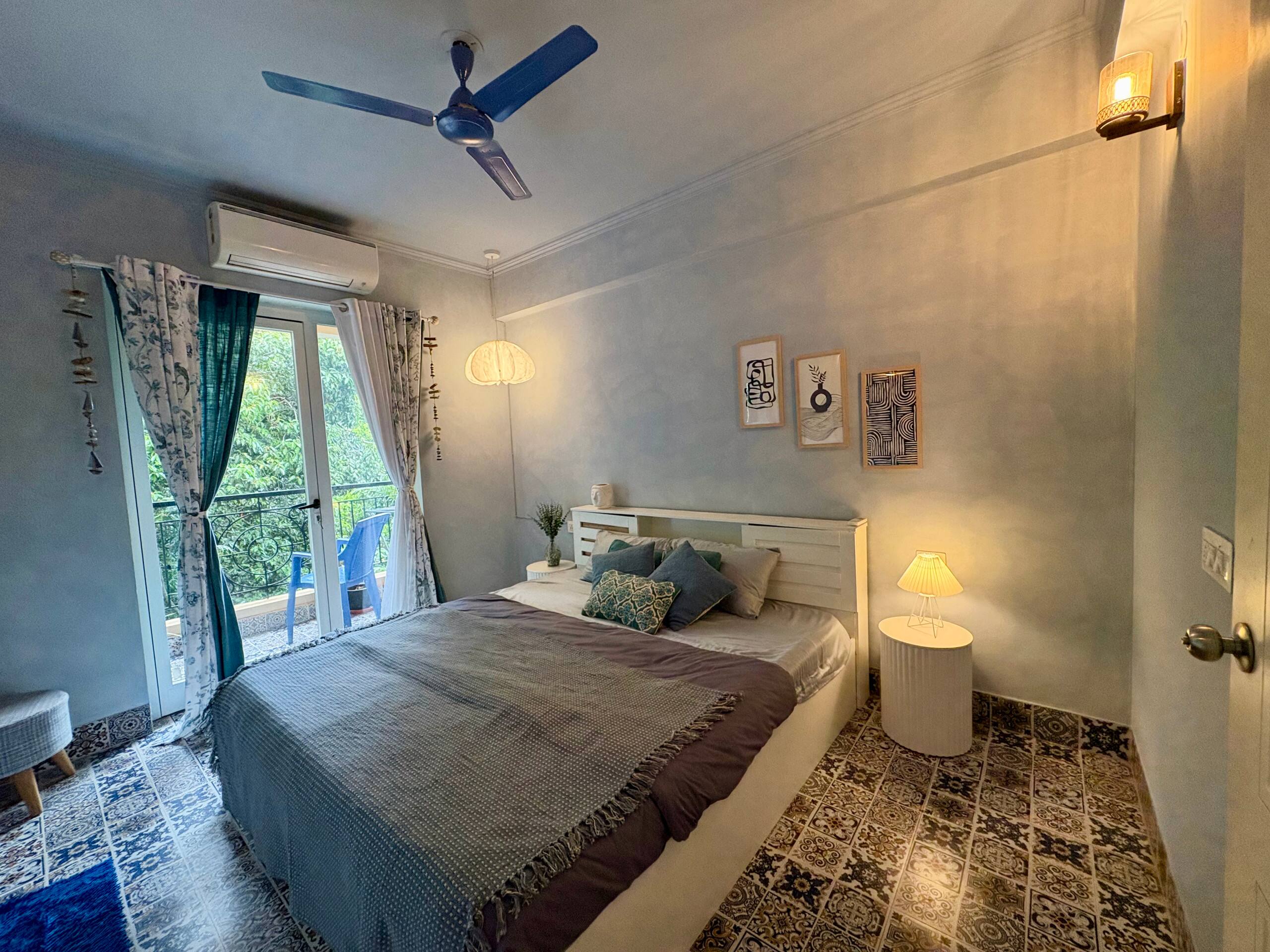 Pool & Hill View 2BHK | 8 min to Thalassa 20