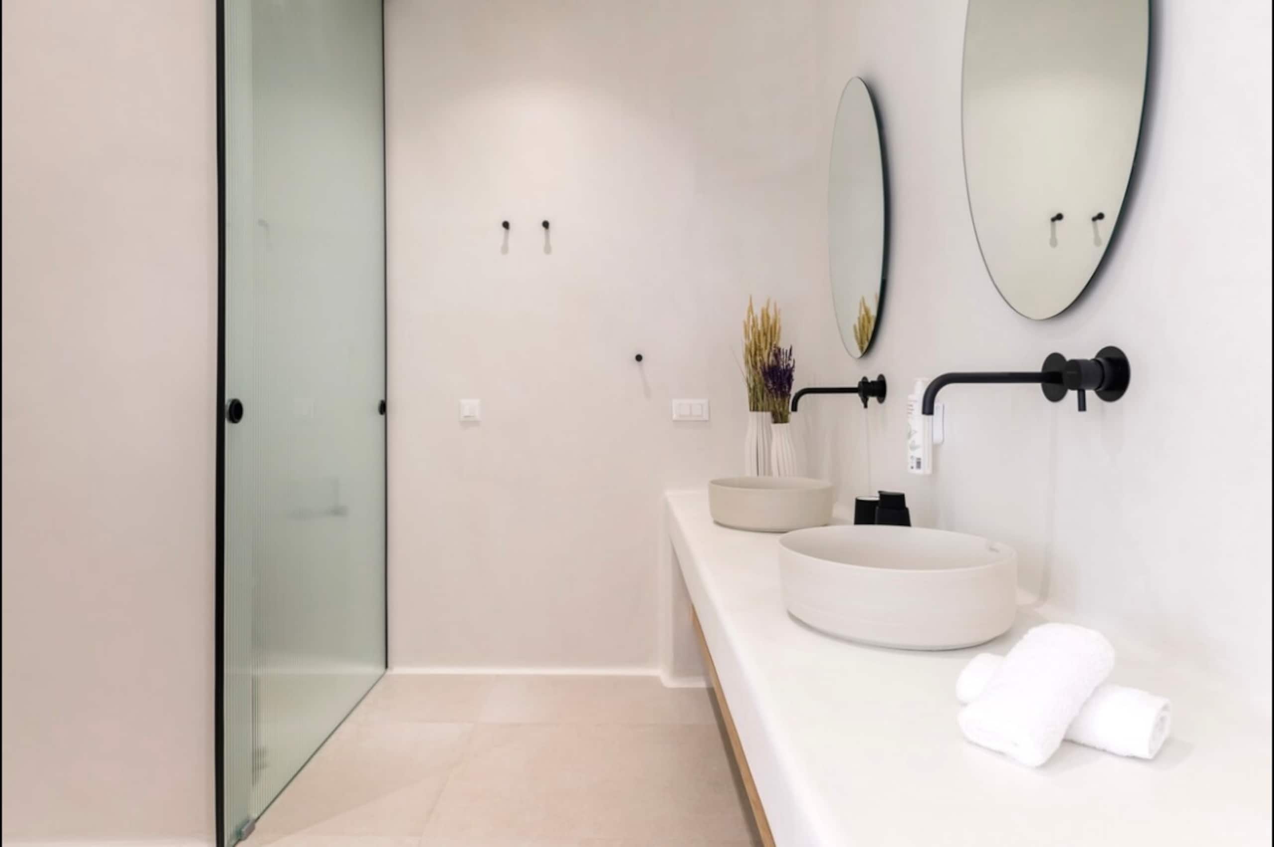 Vibe of Mykonos | A | Villa Vasileia heated pool 24