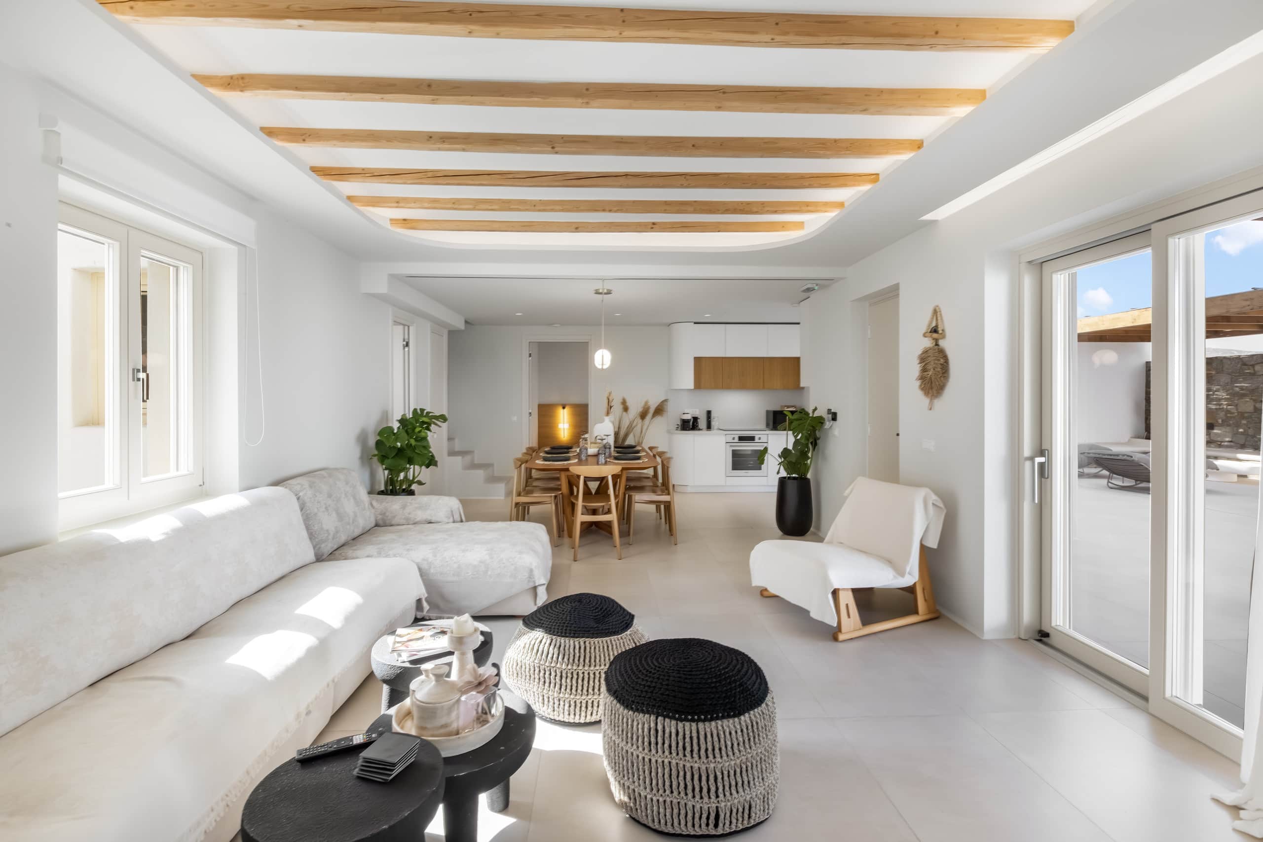 Vibe of Mykonos | A | Villa Vasileia heated pool 6