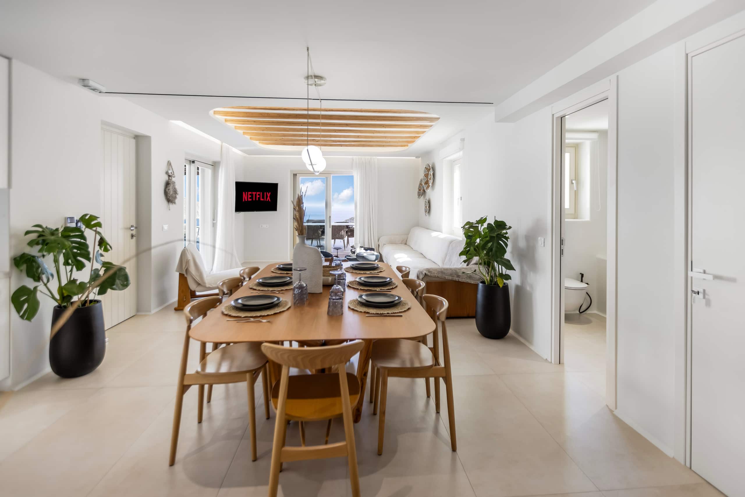 Vibe of Mykonos | A | Villa Vasileia heated pool 10