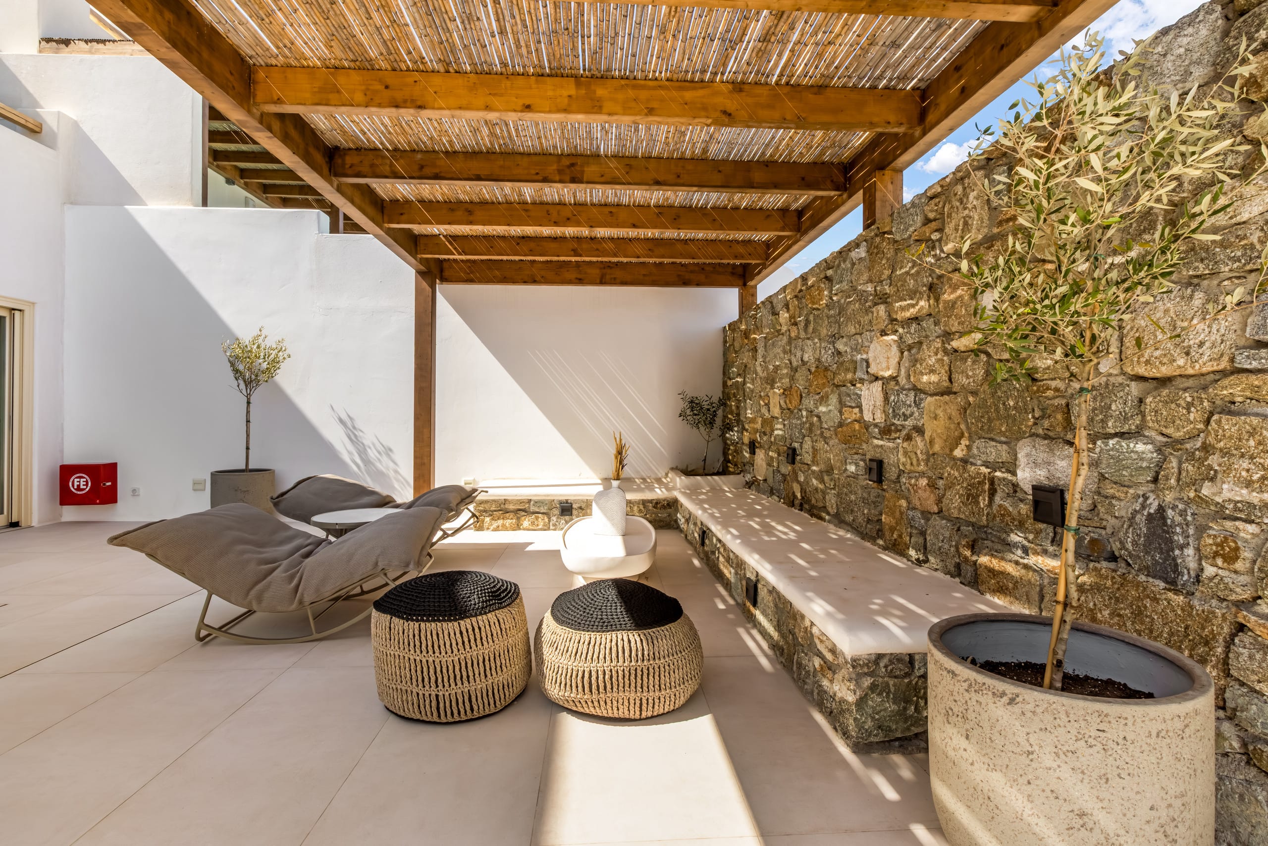 Vibe of Mykonos | A | Villa Vasileia heated pool 8