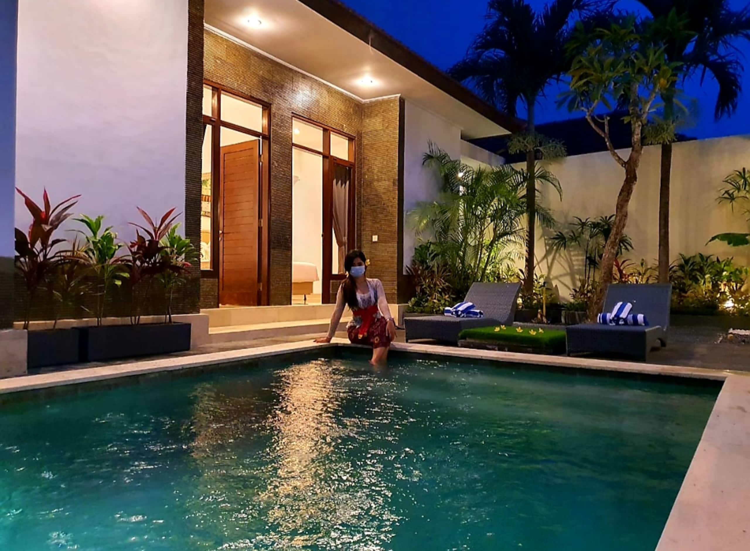 Pantai Batu Bolong Canggu-Villa Akmali 2BR w/Pool