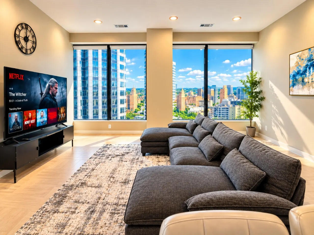 City Lights Haven | 2 Queen 2BR