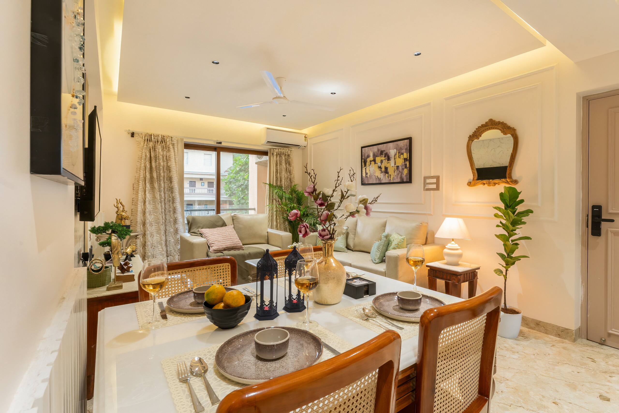 Trident 2bhk 5 mins to candolim beach by Limestays 13