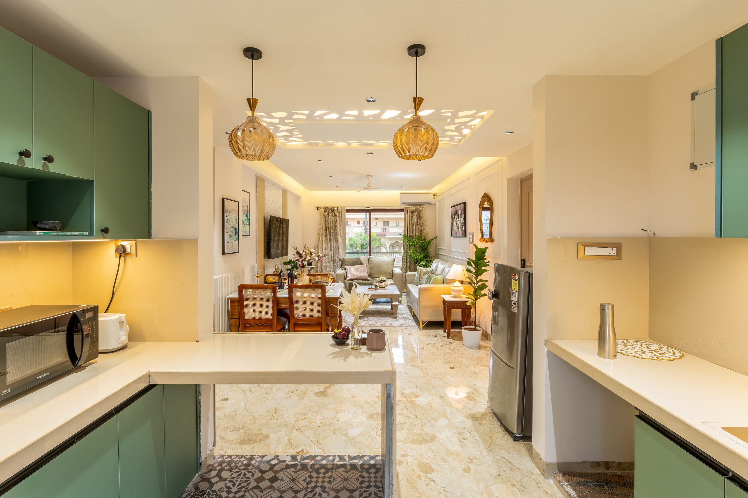 Trident 2bhk 5 mins to candolim beach by Limestays 31