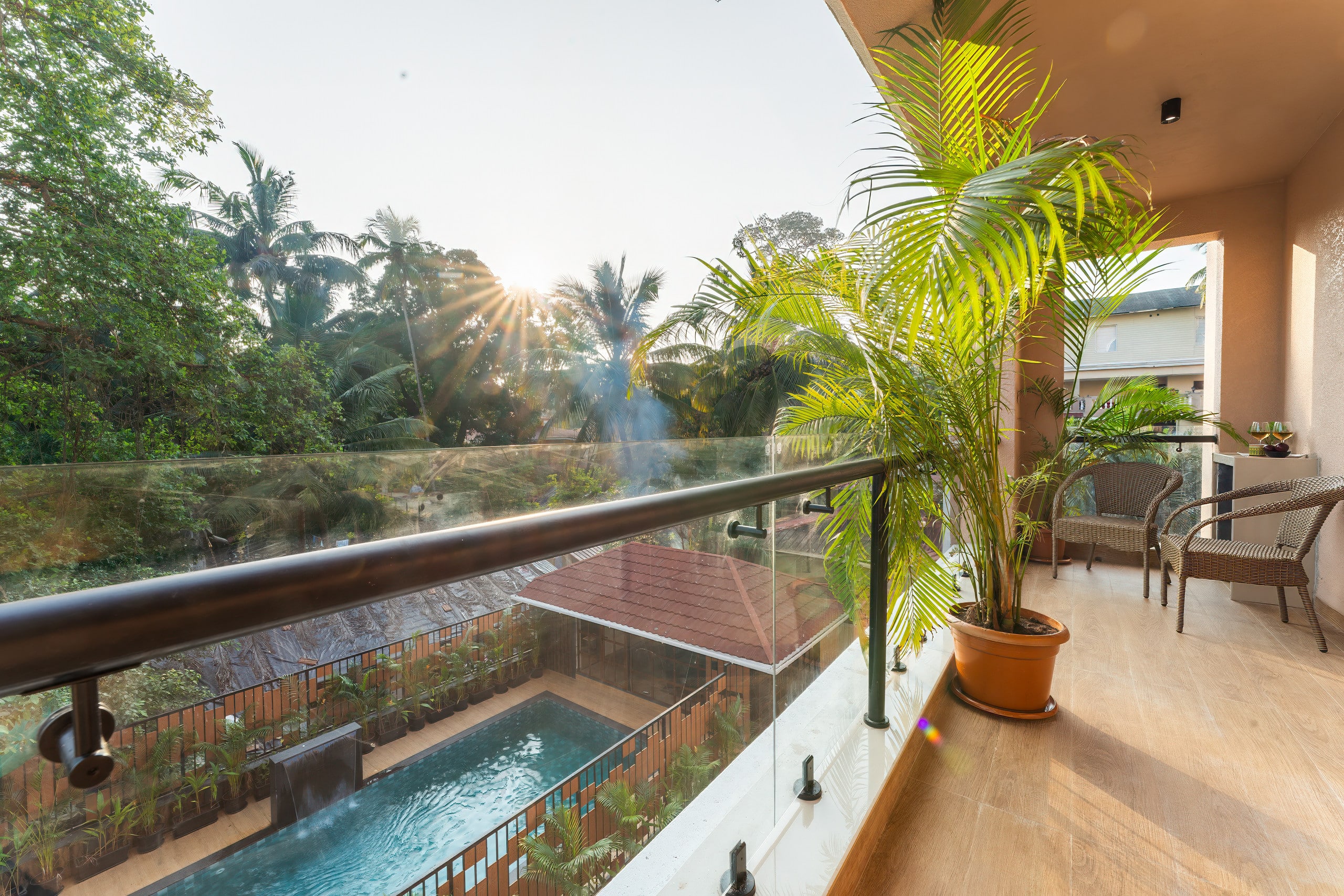 Trident 2bhk 5 mins to candolim beach by Limestays 21