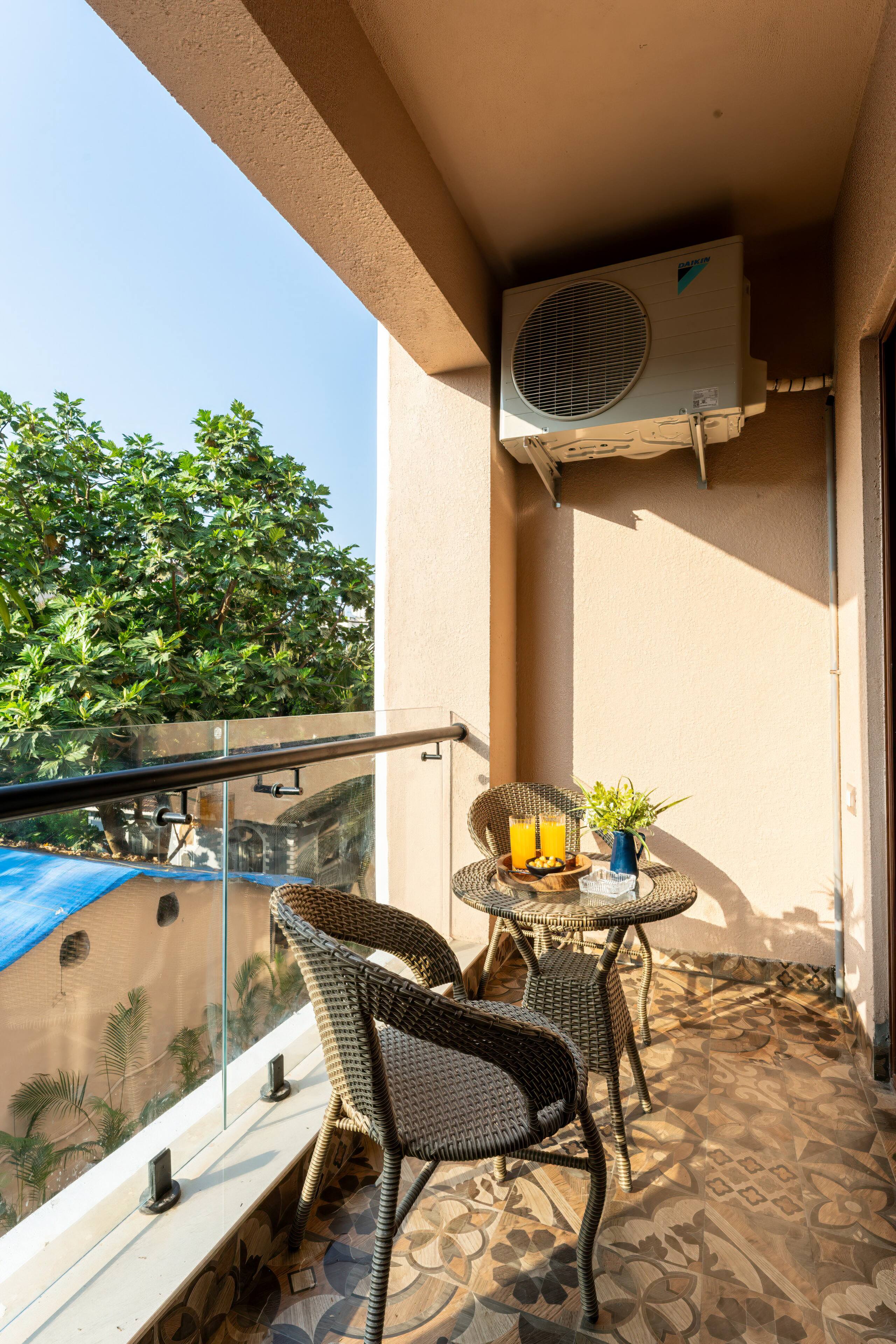 Trident 2bhk 5 mins to candolim beach by Limestays 22