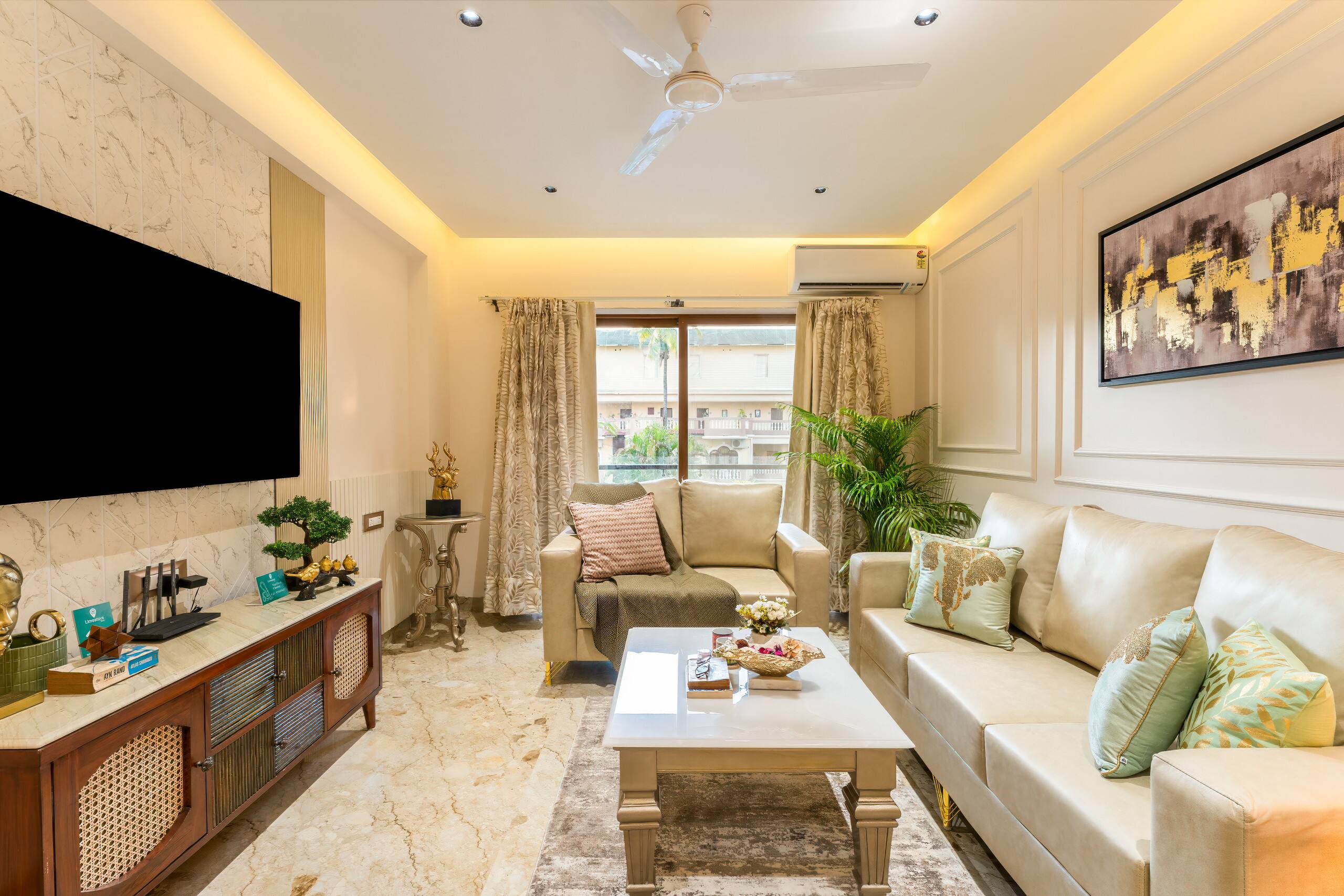 Trident 2bhk 5 mins to candolim beach by Limestays 9