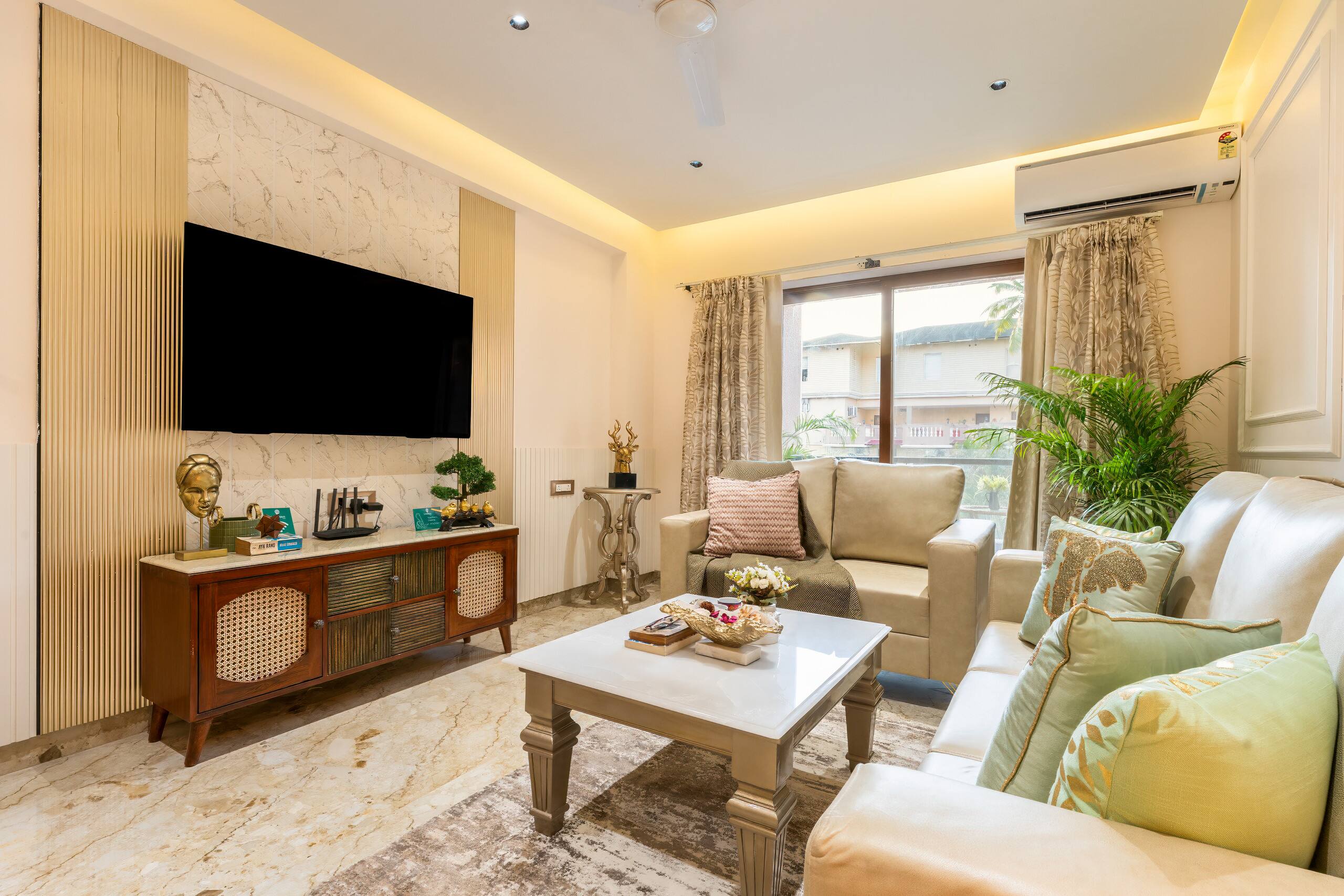 Trident 2bhk 5 mins to candolim beach by Limestays 12
