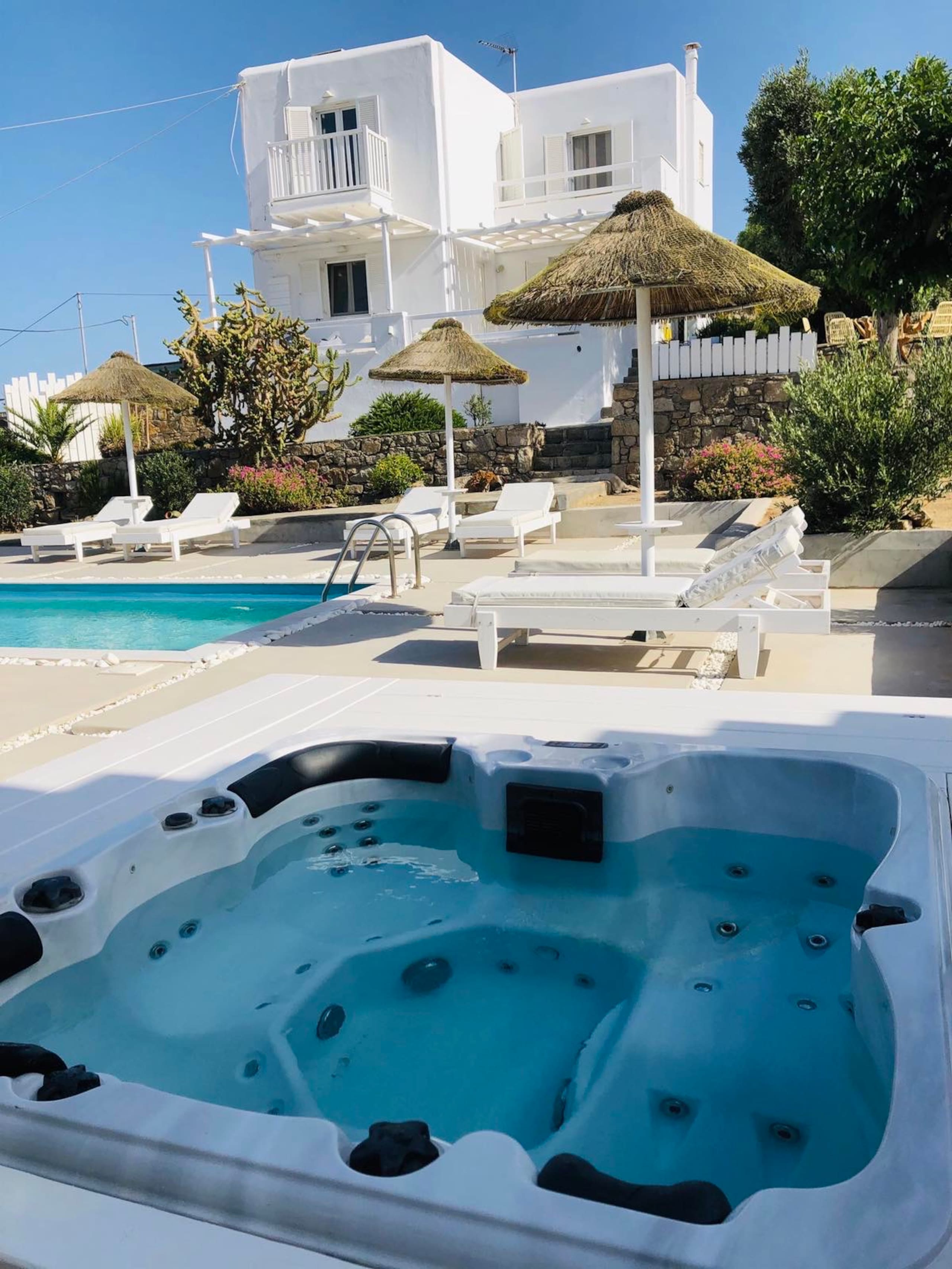 SeaView Private Villa Amperian Orno Beach w Hottub 6