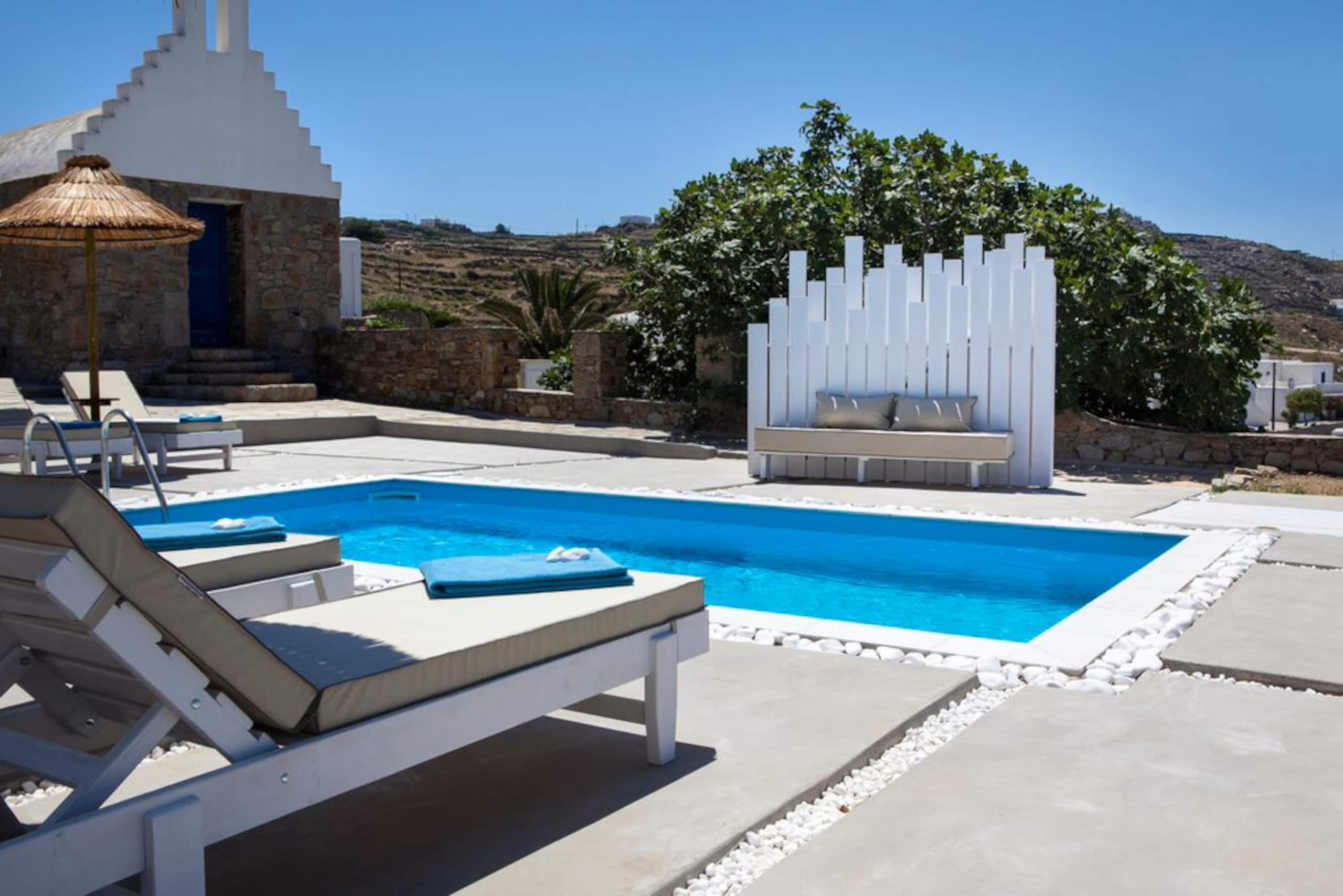 SeaView Private Villa Amperian Orno Beach w Hottub 9