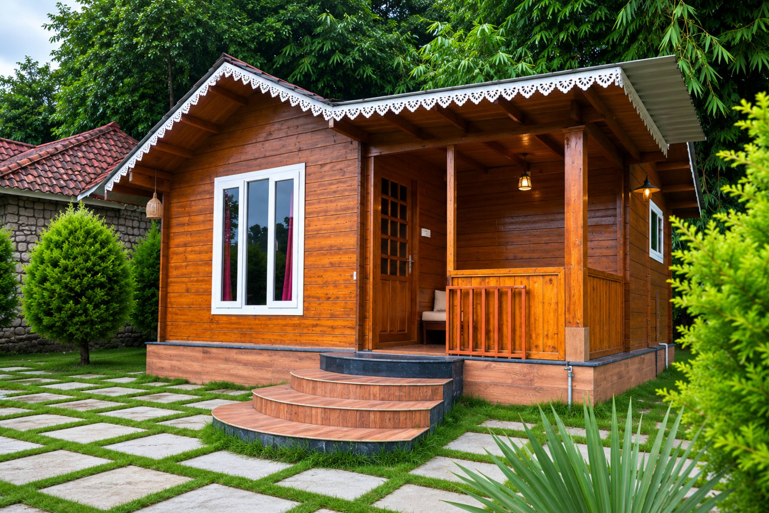 Wood House Honeymoon Cottage 1