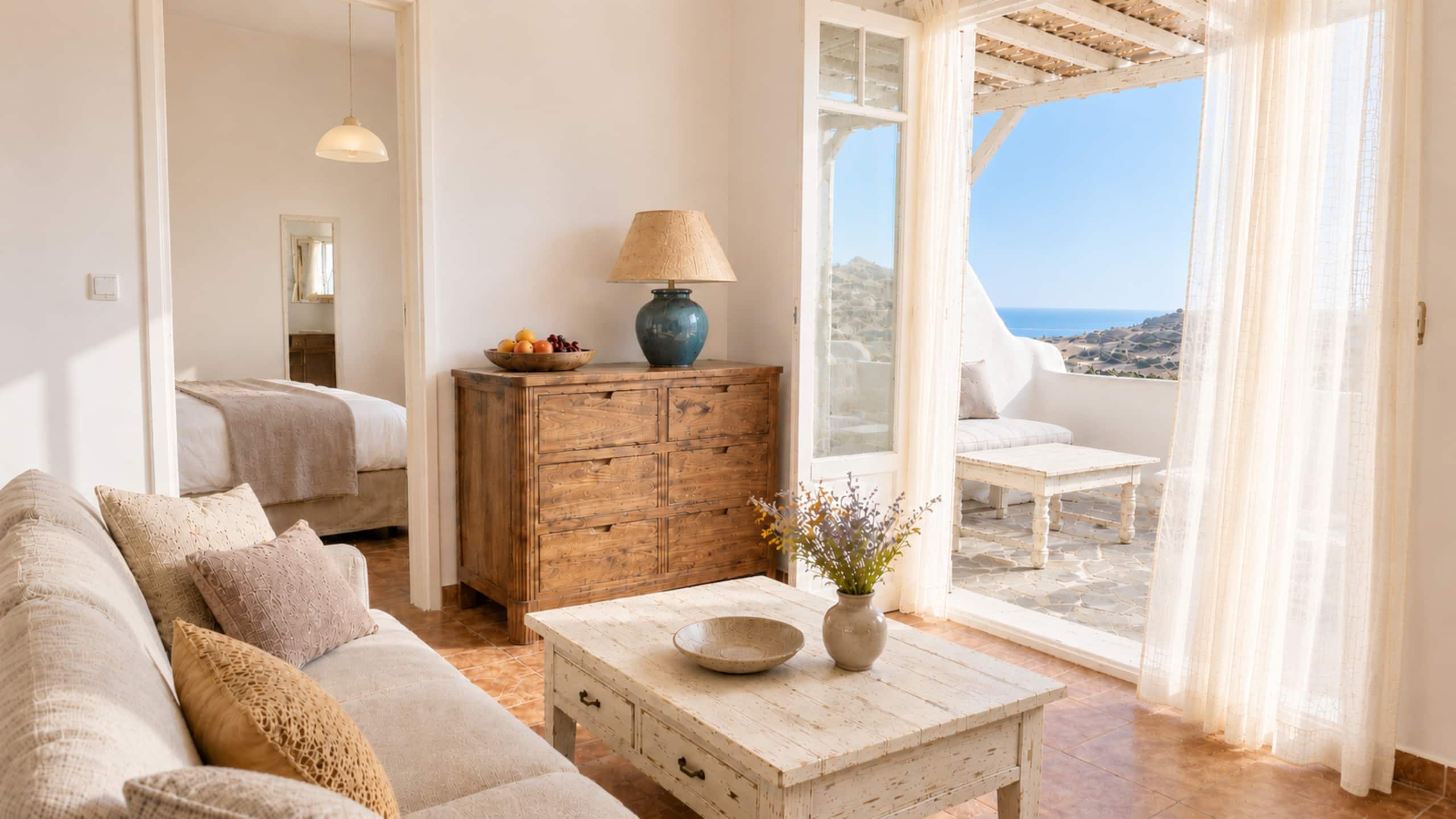 Cycladic 1BR Apartment Near Panormos Beach — photo 3