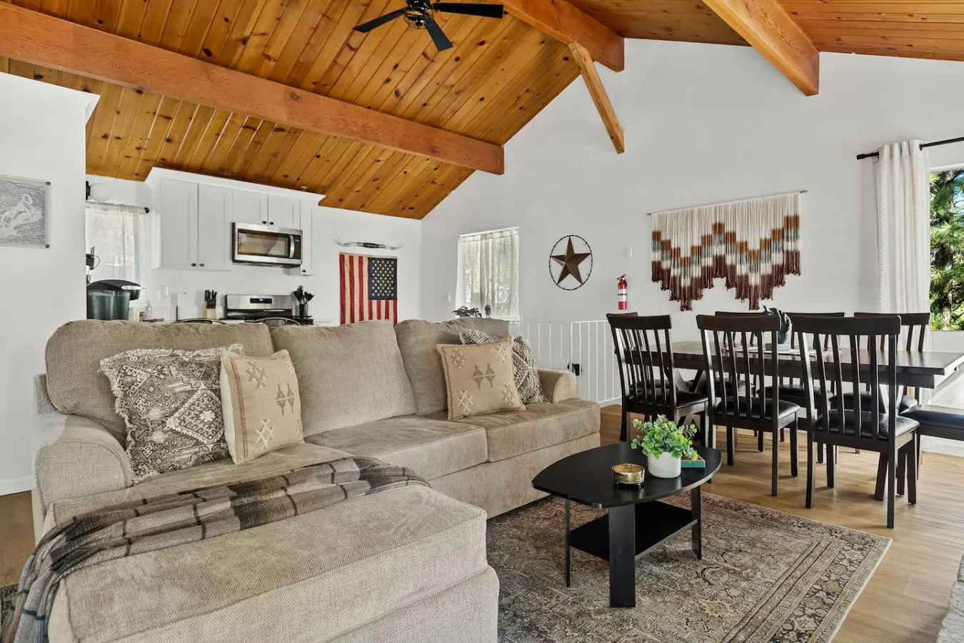 Cowboy Cabin w Lake View, EV Charger, Near Village 11