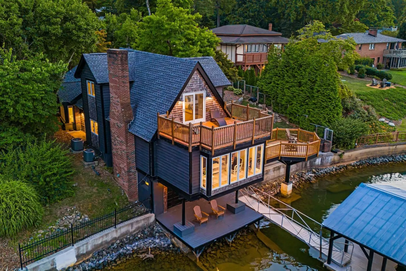 Lakefront Escape Dock Access and Mountain Views! 13