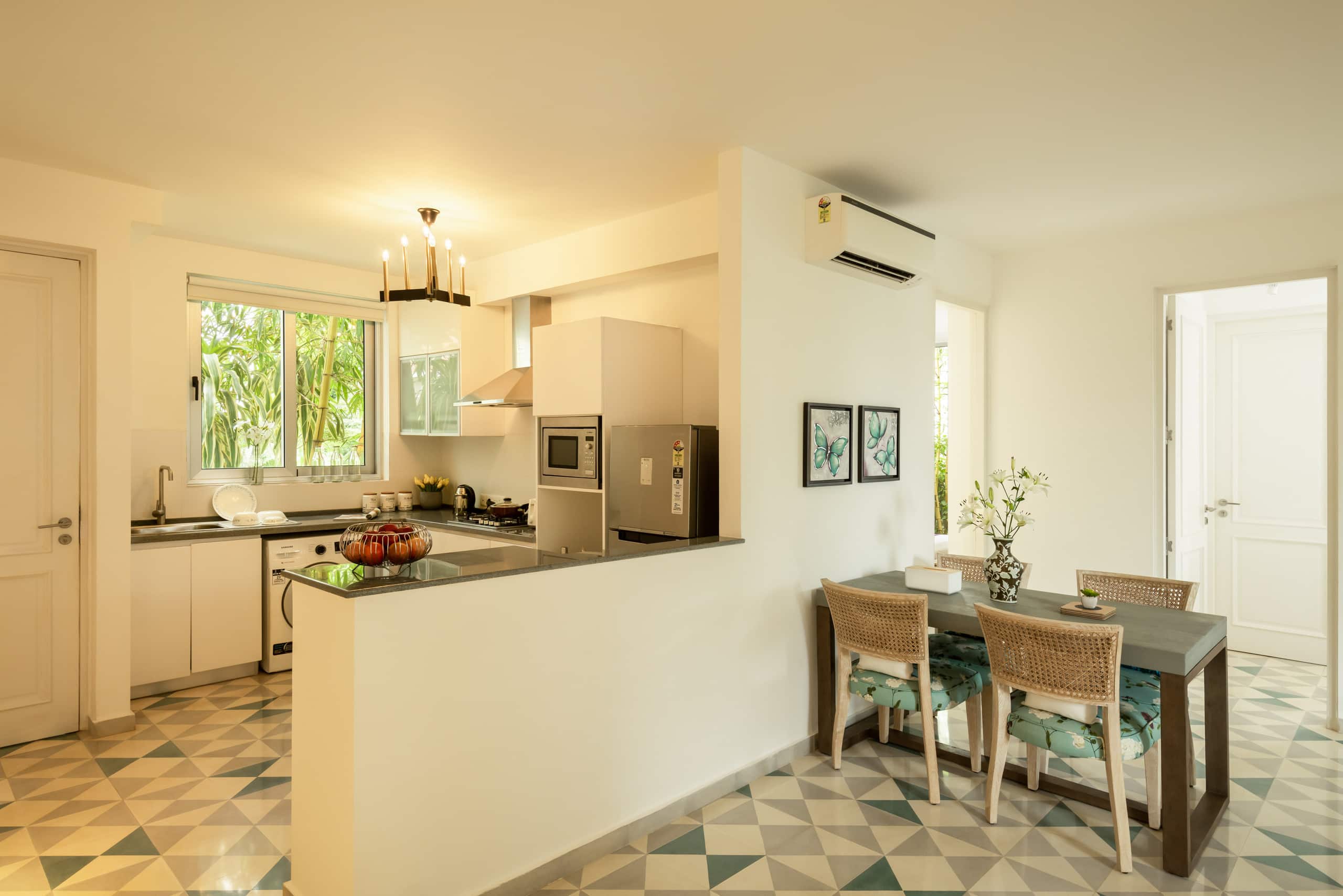 ElSereno Cozy 2BHK Apt Pool 10m to Vagator Beach 8