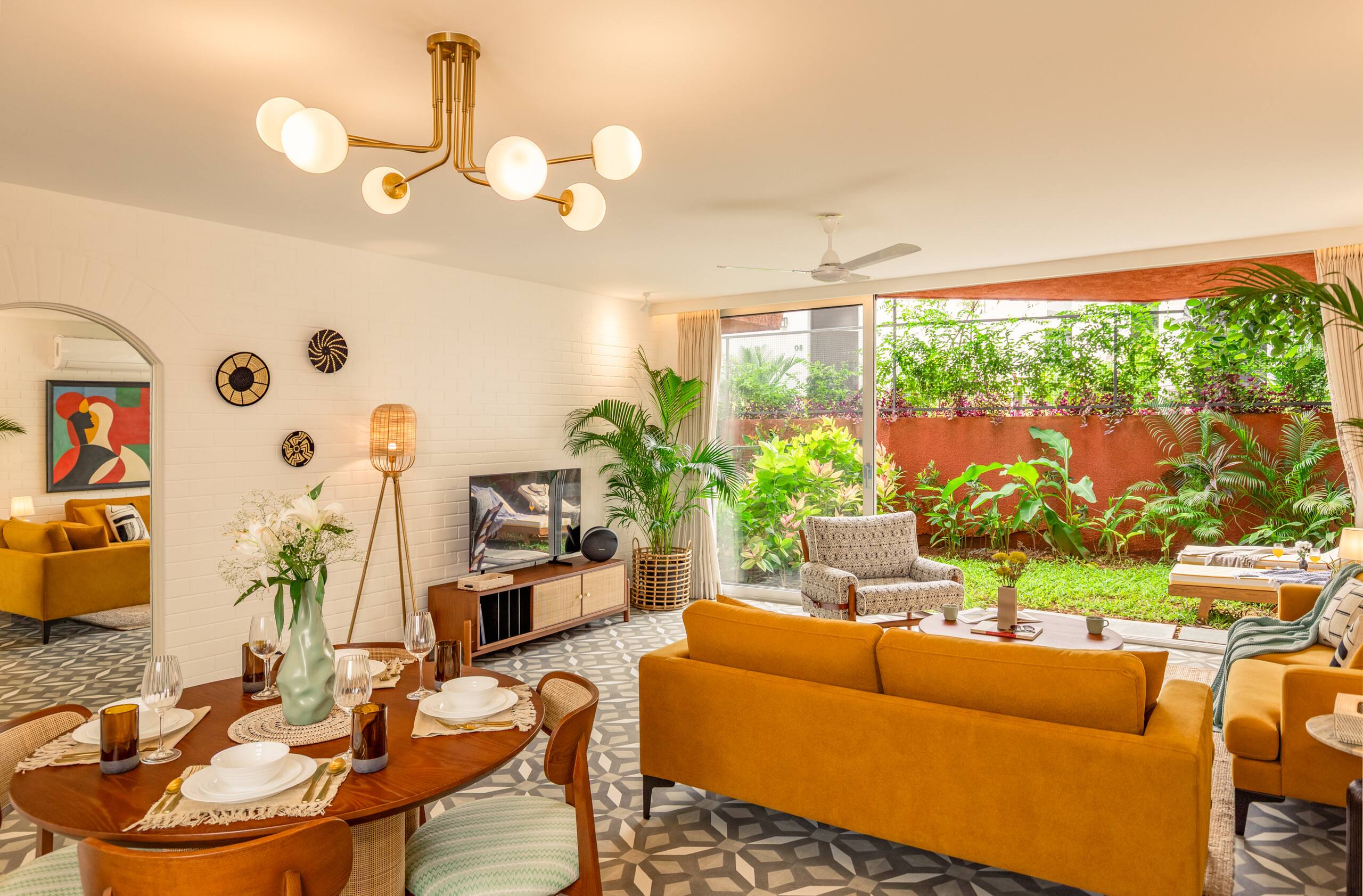 El Volar Bright & Contemporary 2BHK Apartment 9
