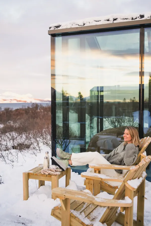 Cloud 9 Glass Roof Cabin WonderInn Arctic 11
