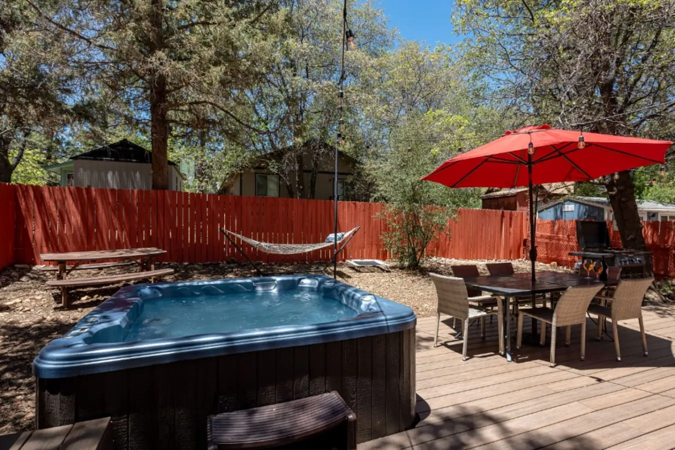 Pups and Pine Lodge | w/ BBQ Deck, Hot tub & Games