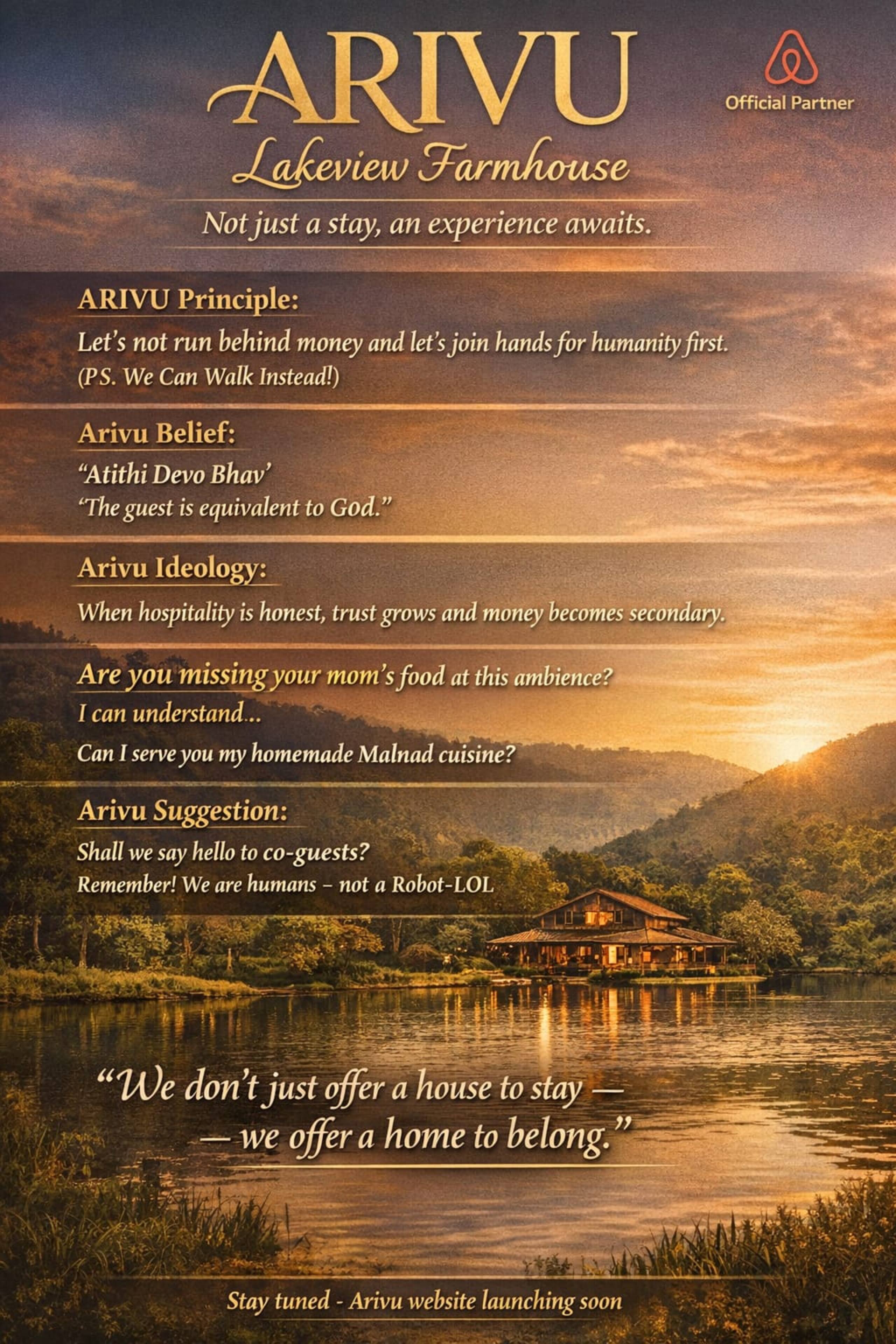 ARIVU Lakeview FarmHouse;Chikmagalur (Summer off) 34