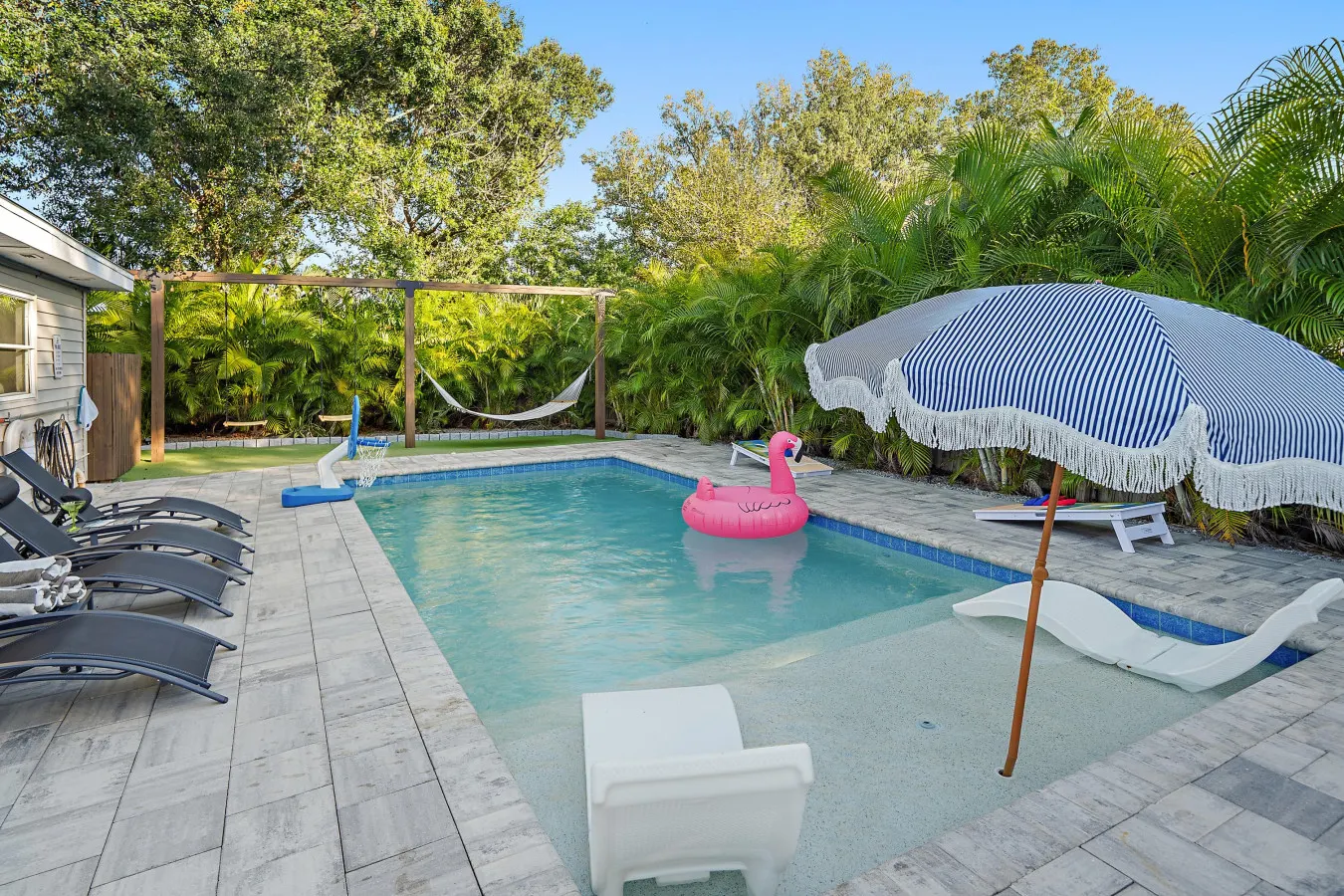 The Wisteria Oasis W/ heated pool & hot tub 12