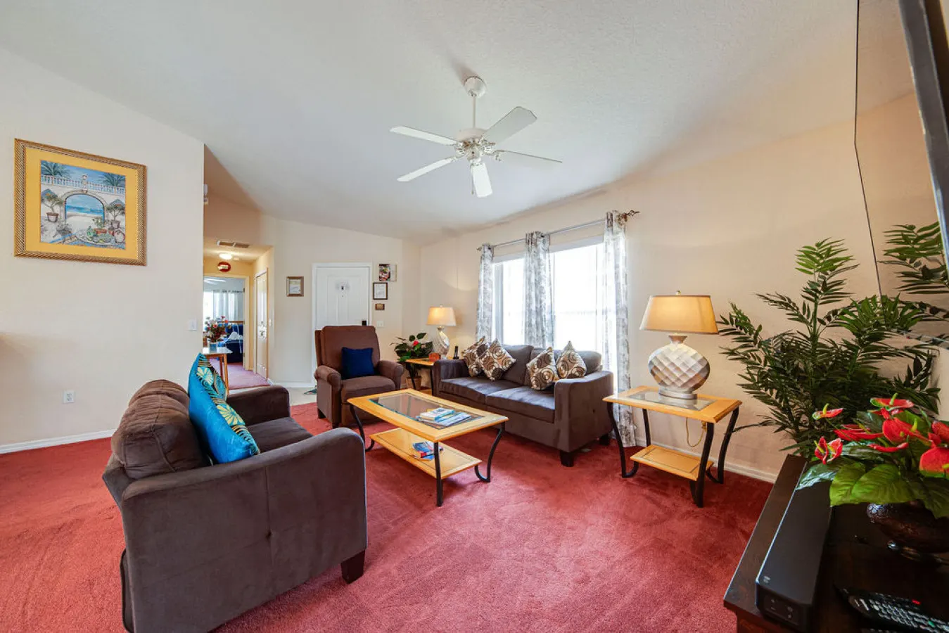 Family 4BR Villa South facing Pool, Lake View, Near Parks 12
