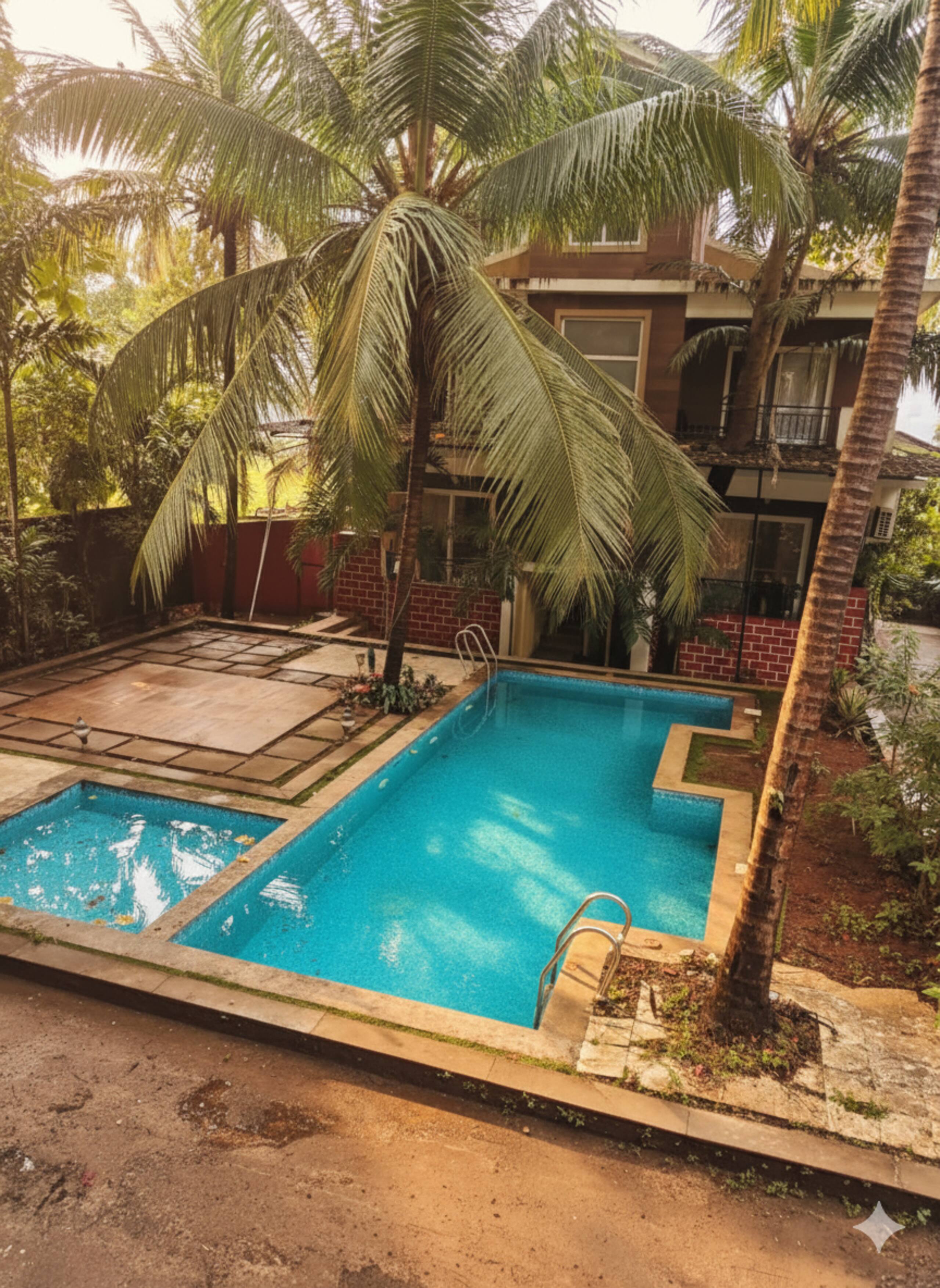 Serene Goa Escape with Pool 3